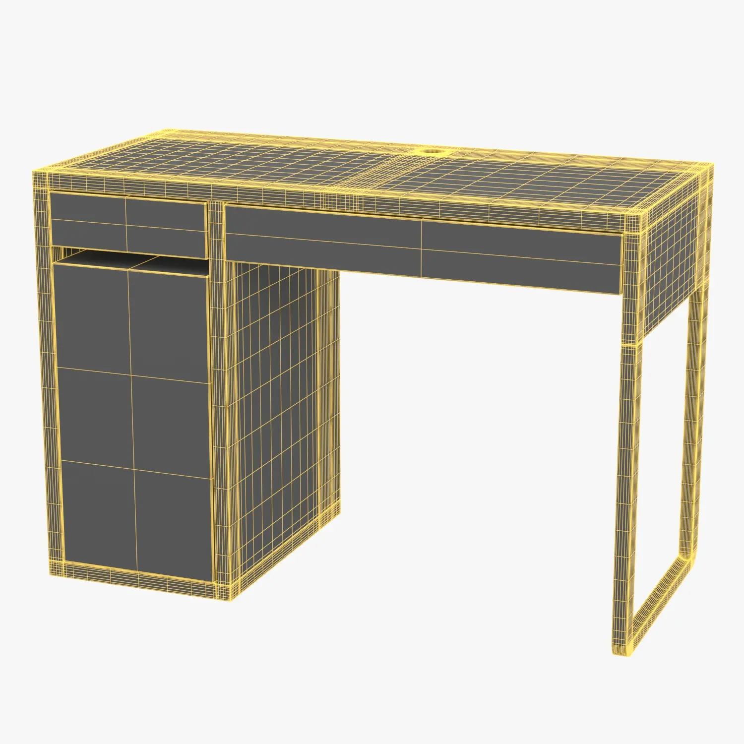 Micke Desk 3D Model_07