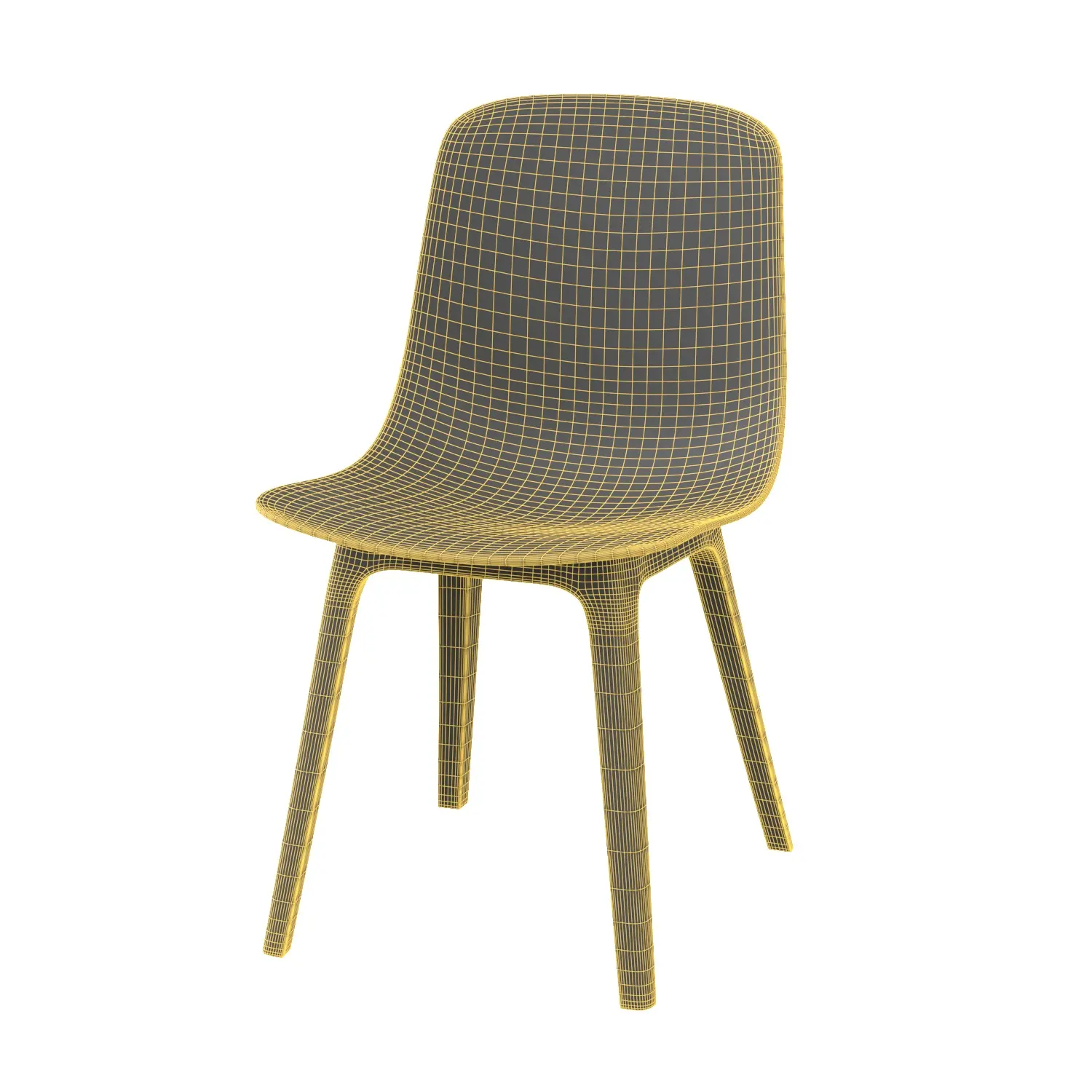 Odger Chair PBR 3D Model_07