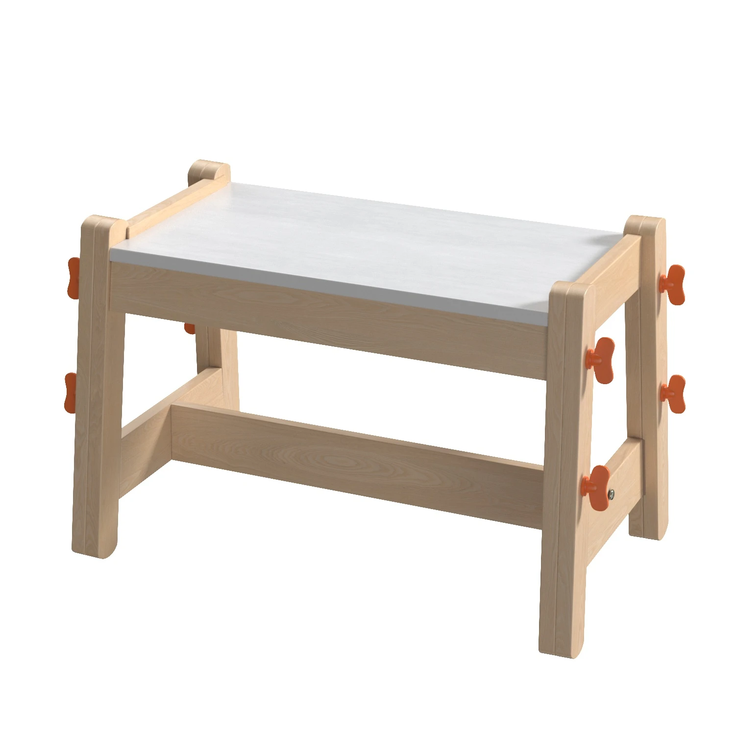 Flisat Childs Bench PBR 3D Model_06