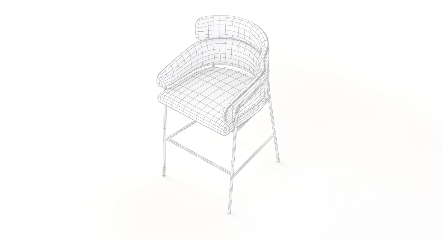 Clerkenwell Grind Bar Stool 3D Model_012