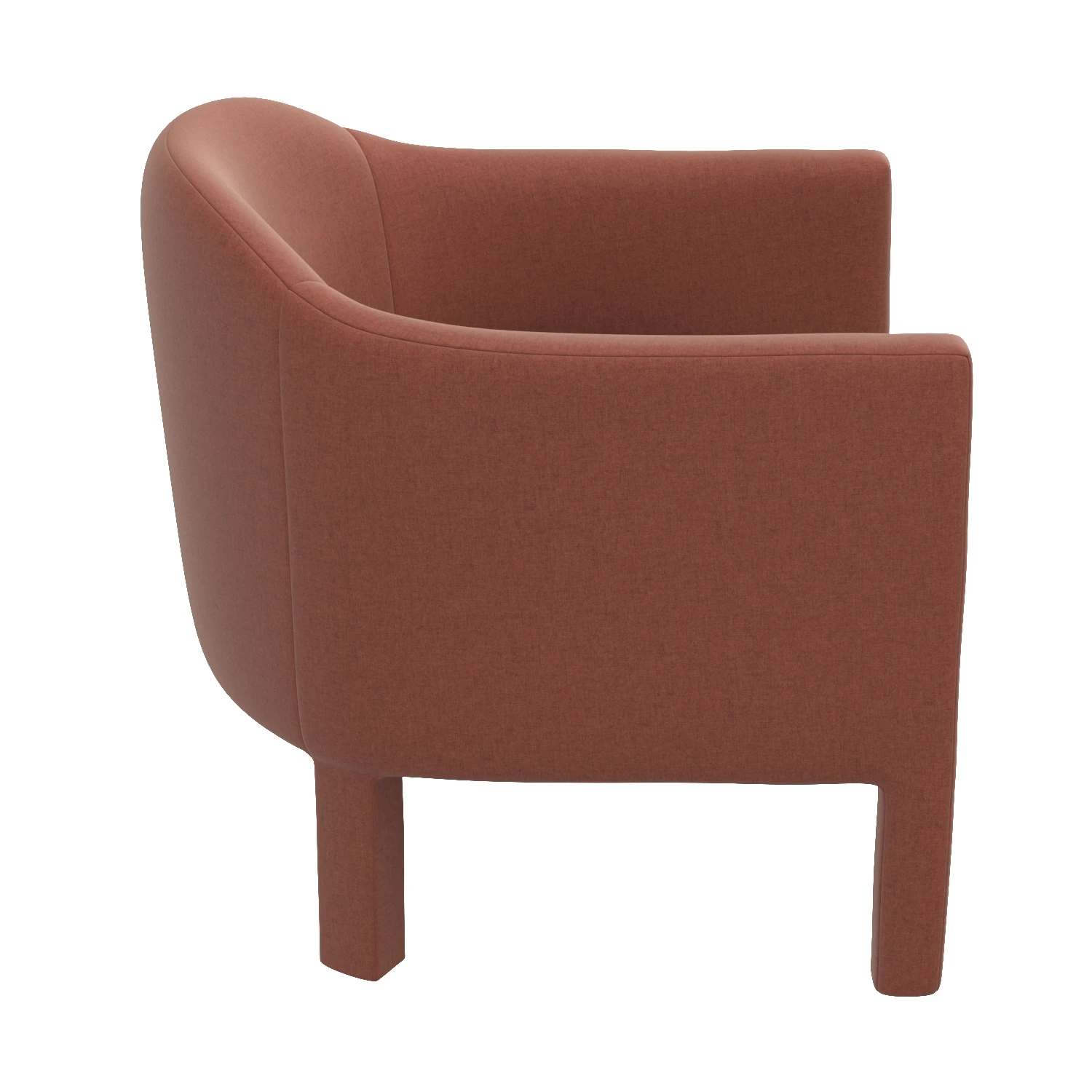 Isabella Upholstered Chair 3D Model_03