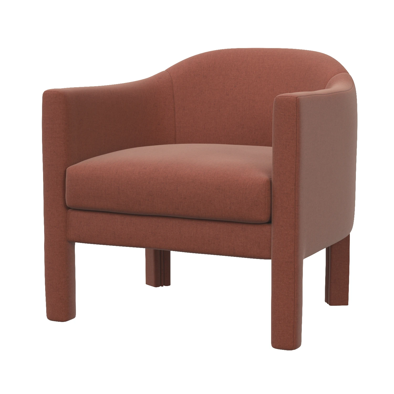 Isabella Upholstered Chair 3D Model_01