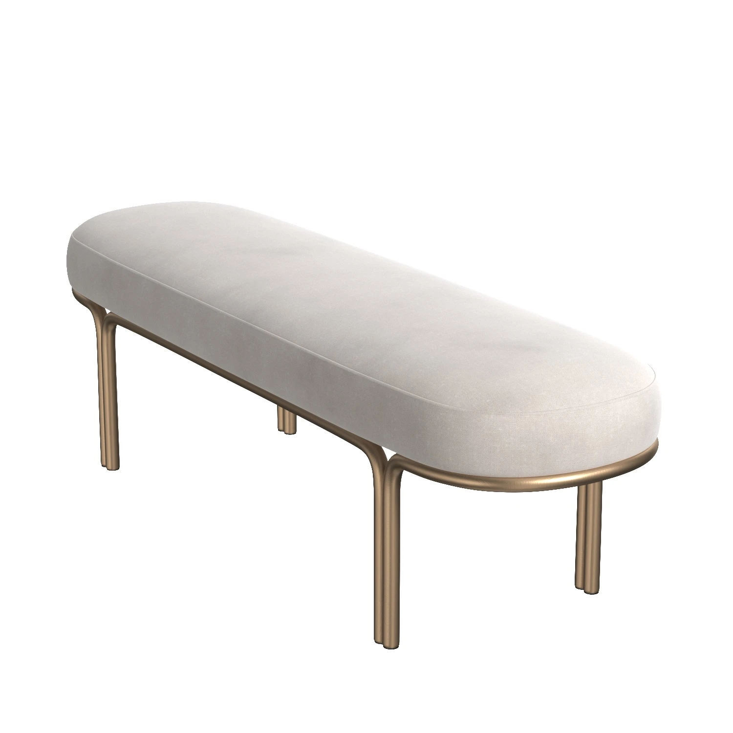 Gwen Bench Nono Cream 107584 3D Model_06