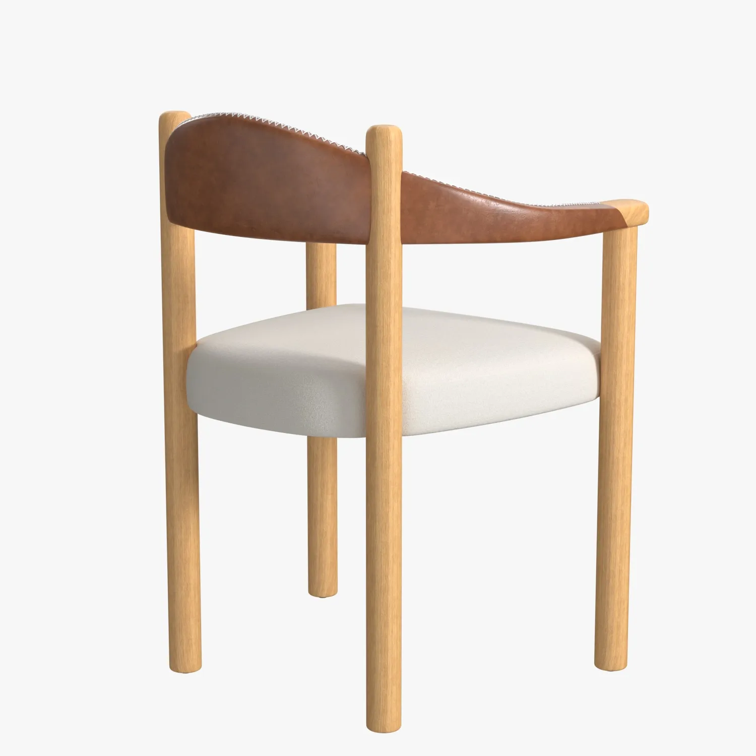 Amber Lewis Anthropologie Caillen Dining Chair PBR 3D Model_06