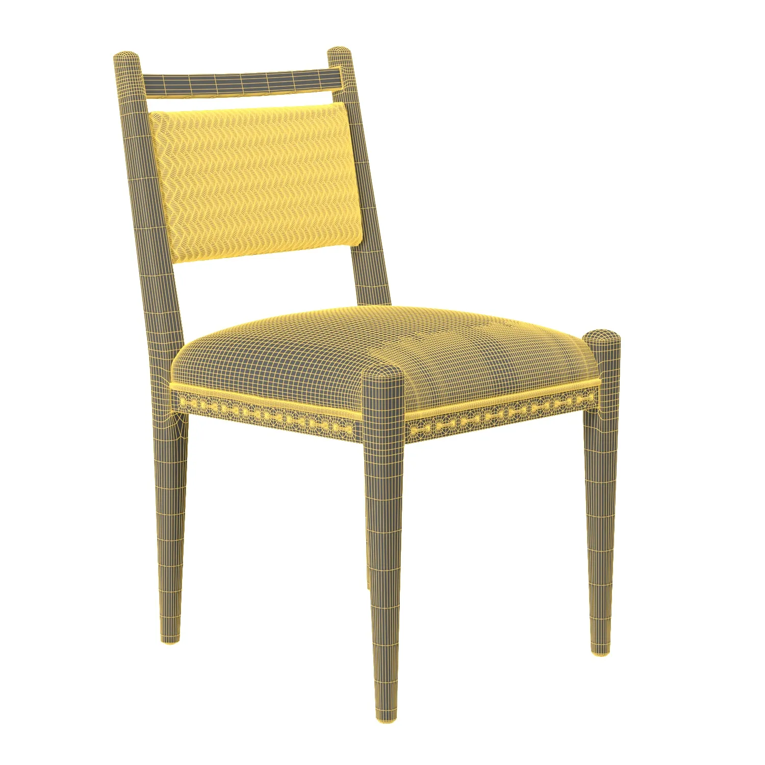 Amber Lewis Anthropologie Garvey Dining Chair PBR 3D Model_07