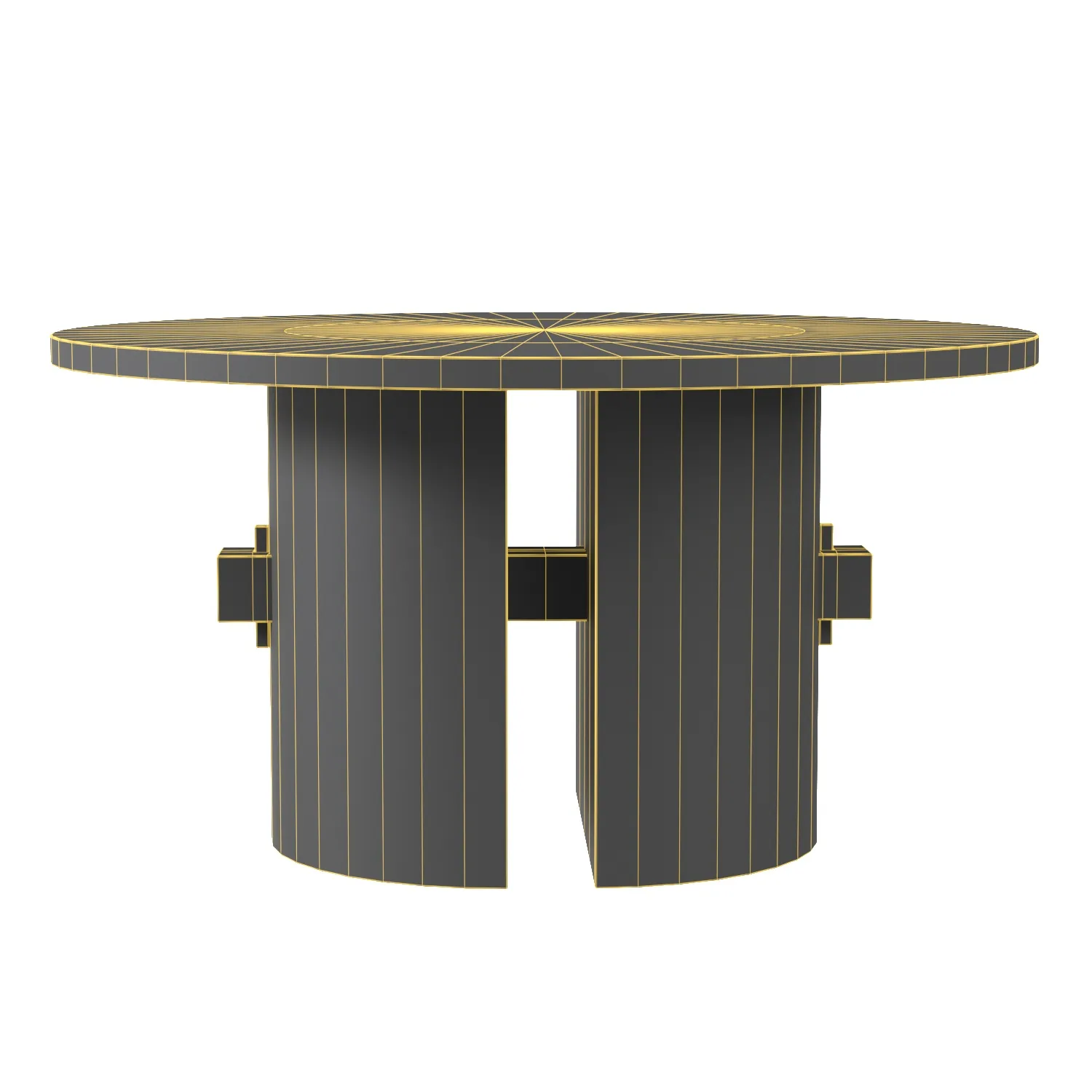 Amber Lewis for Anthropologie Pedestal Dining Table PBR 3D Model_07