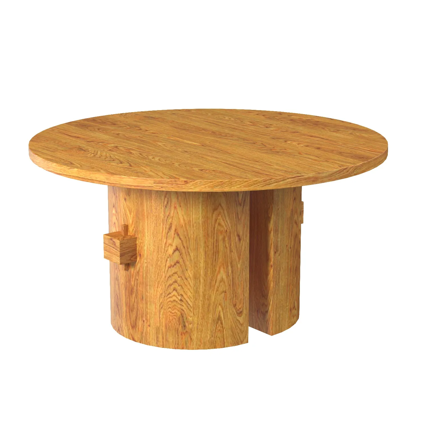 Amber Lewis for Anthropologie Pedestal Dining Table PBR 3D Model_06