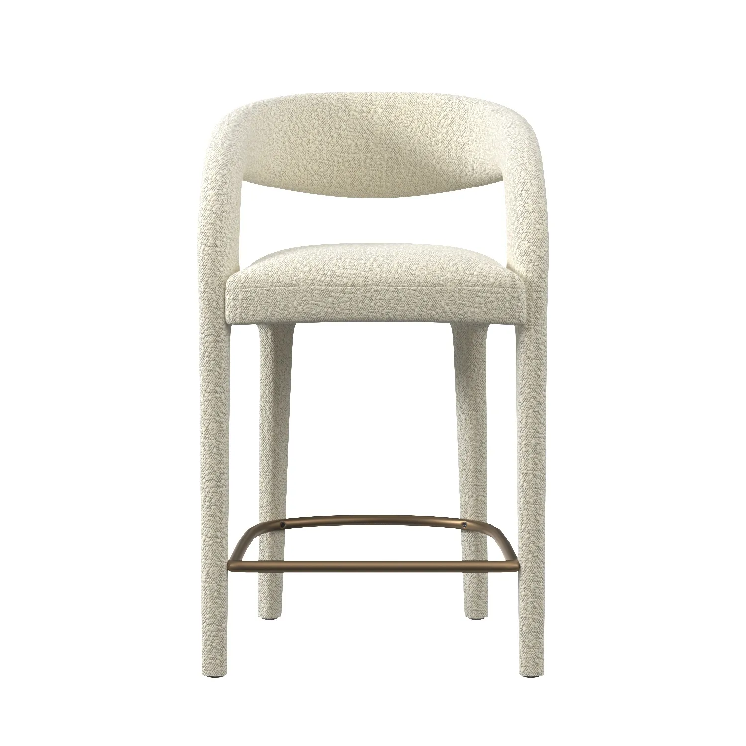 Boucle Hagen Counter Stool 3D Model_06