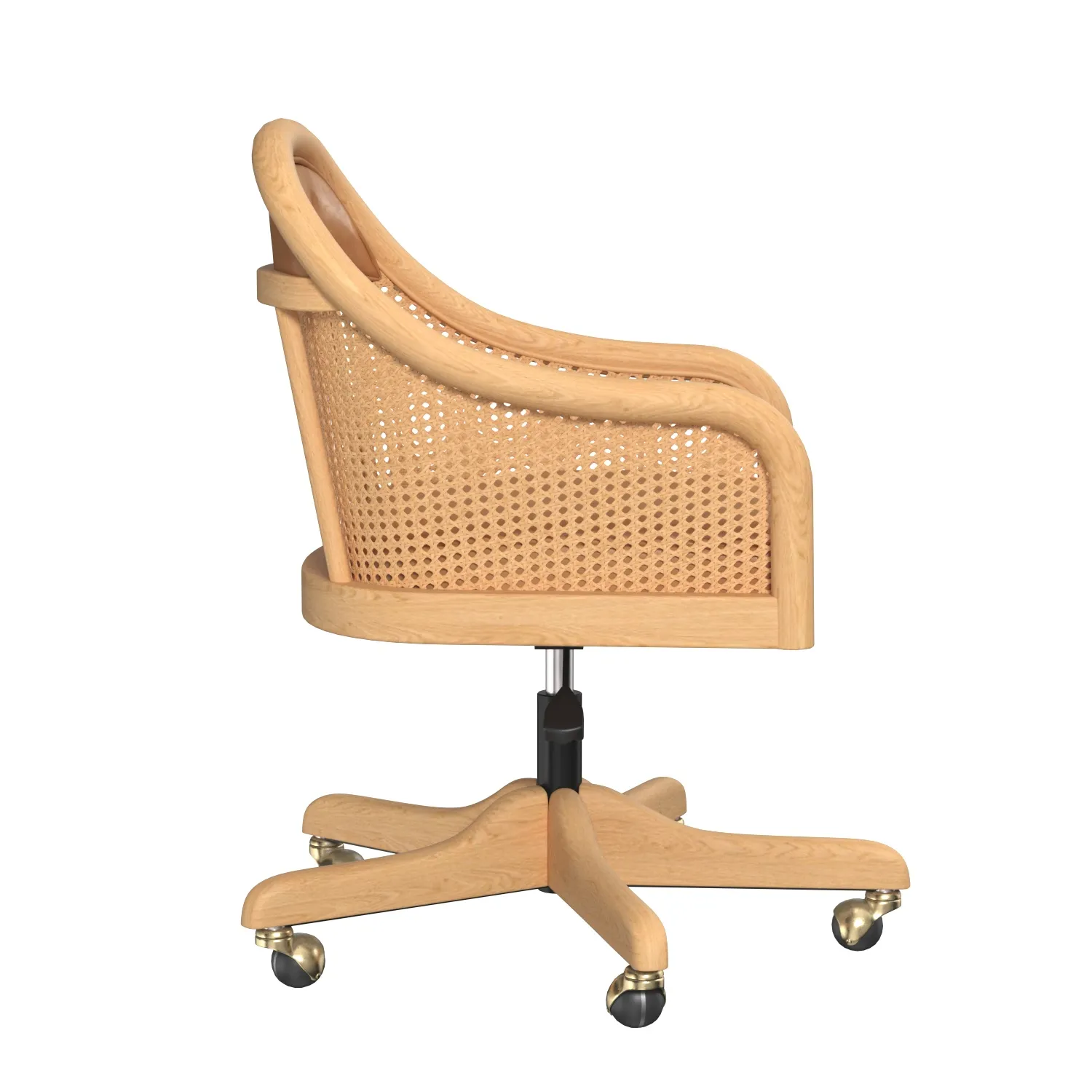 Ellison Swivel Desk Chair PBR 3D Model_03