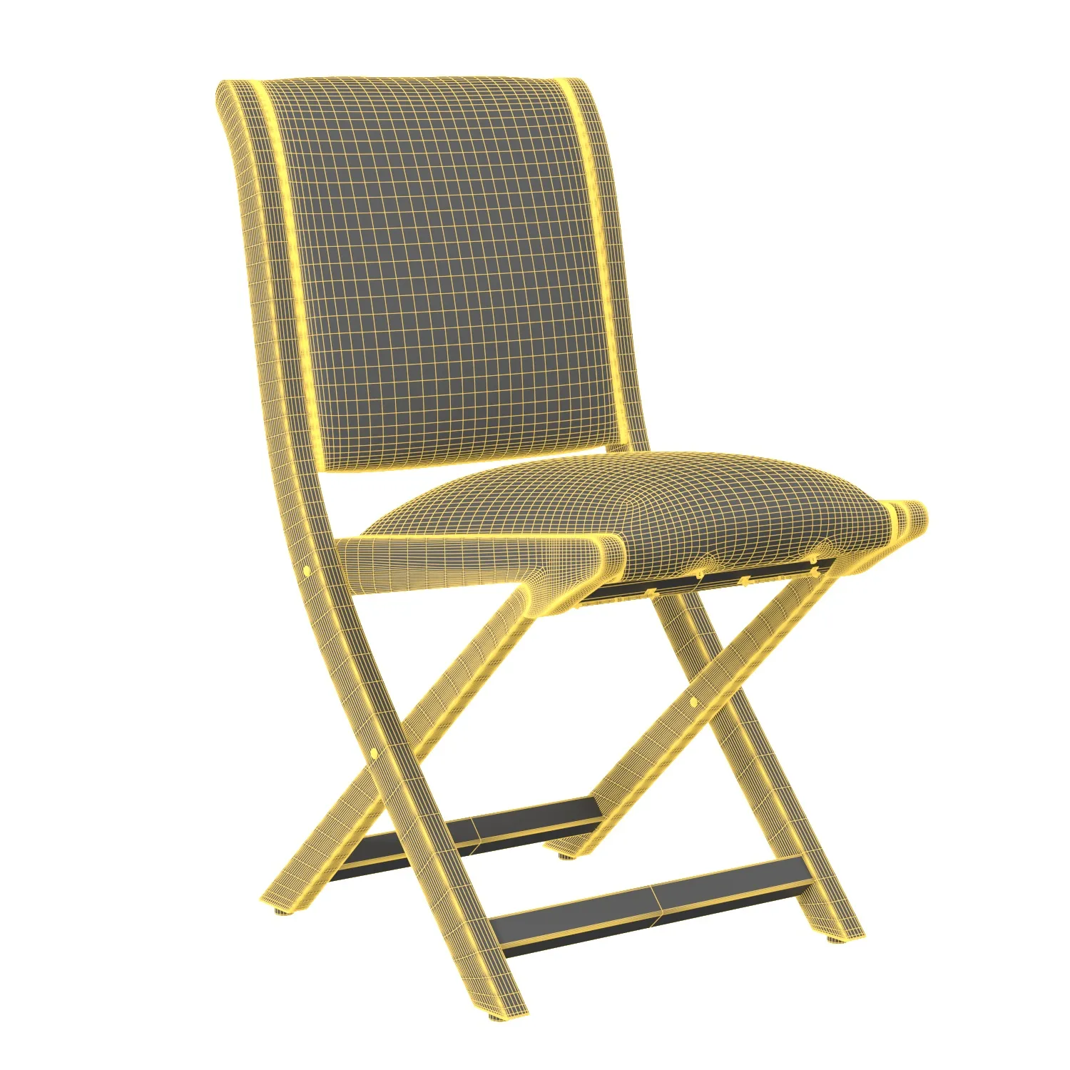 Hagen Terai Folding Chair PBR 3D Model_07