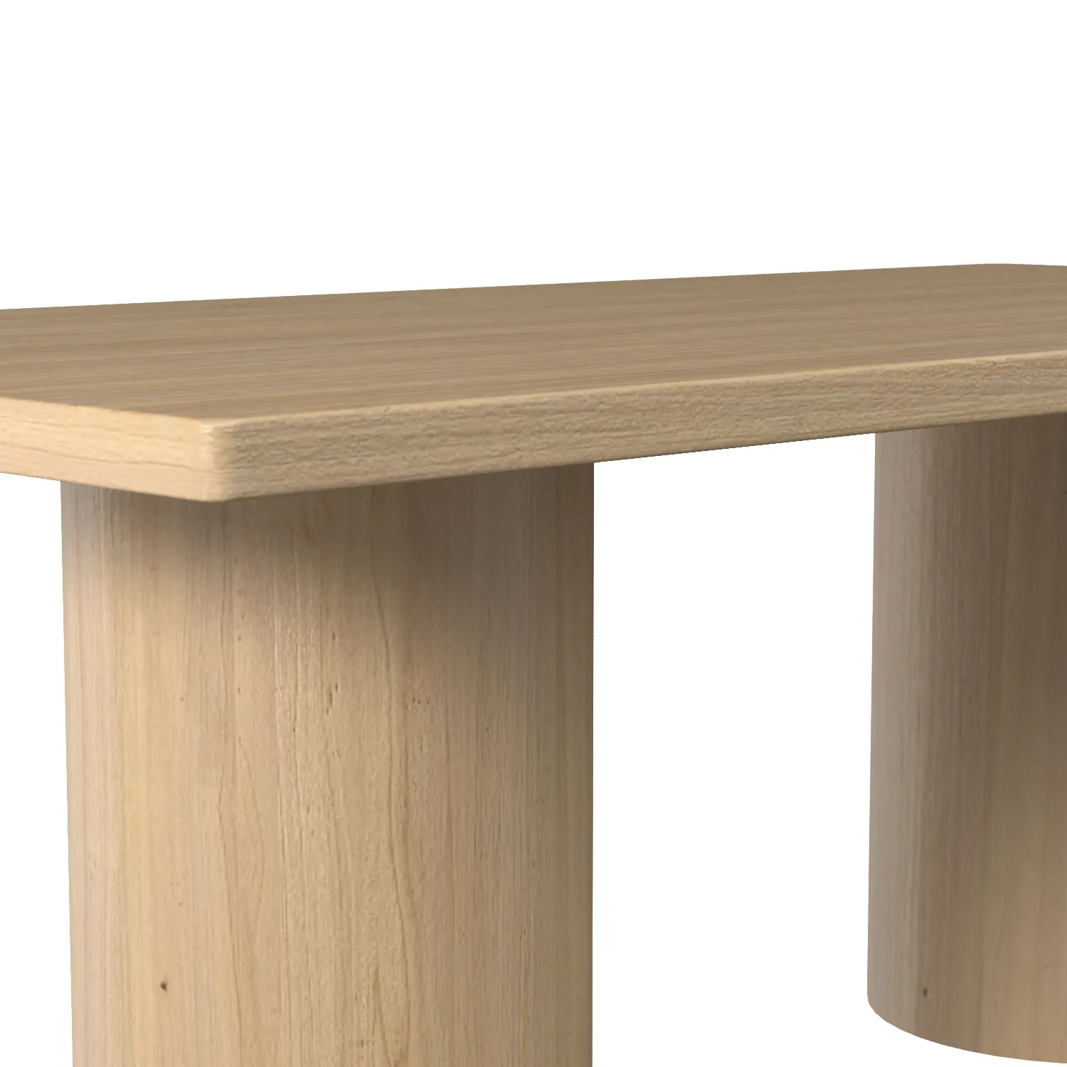 Margate Reclaimed Wood Dining Table PBR 3D Model_05