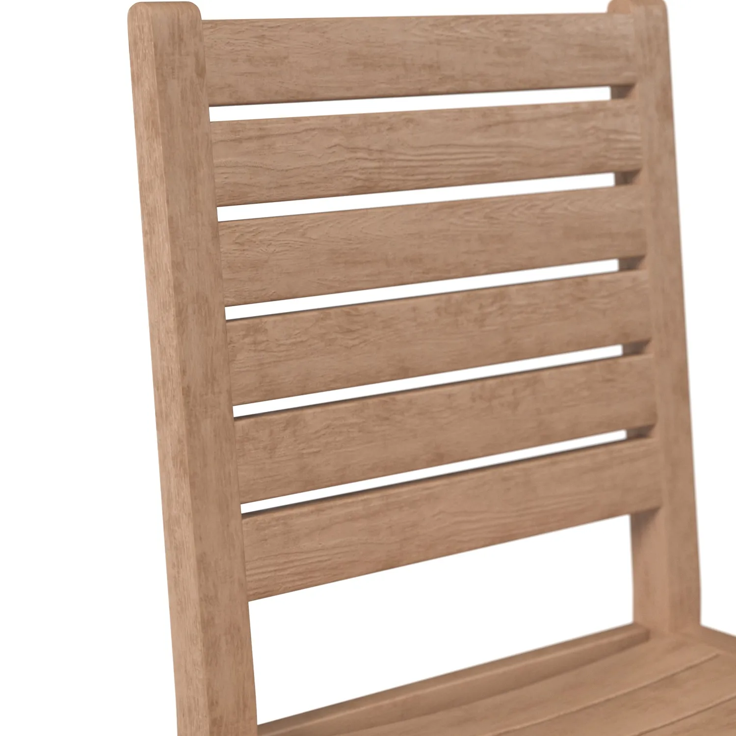 Shoreham Teak Side Chair PBR 3D Model_05