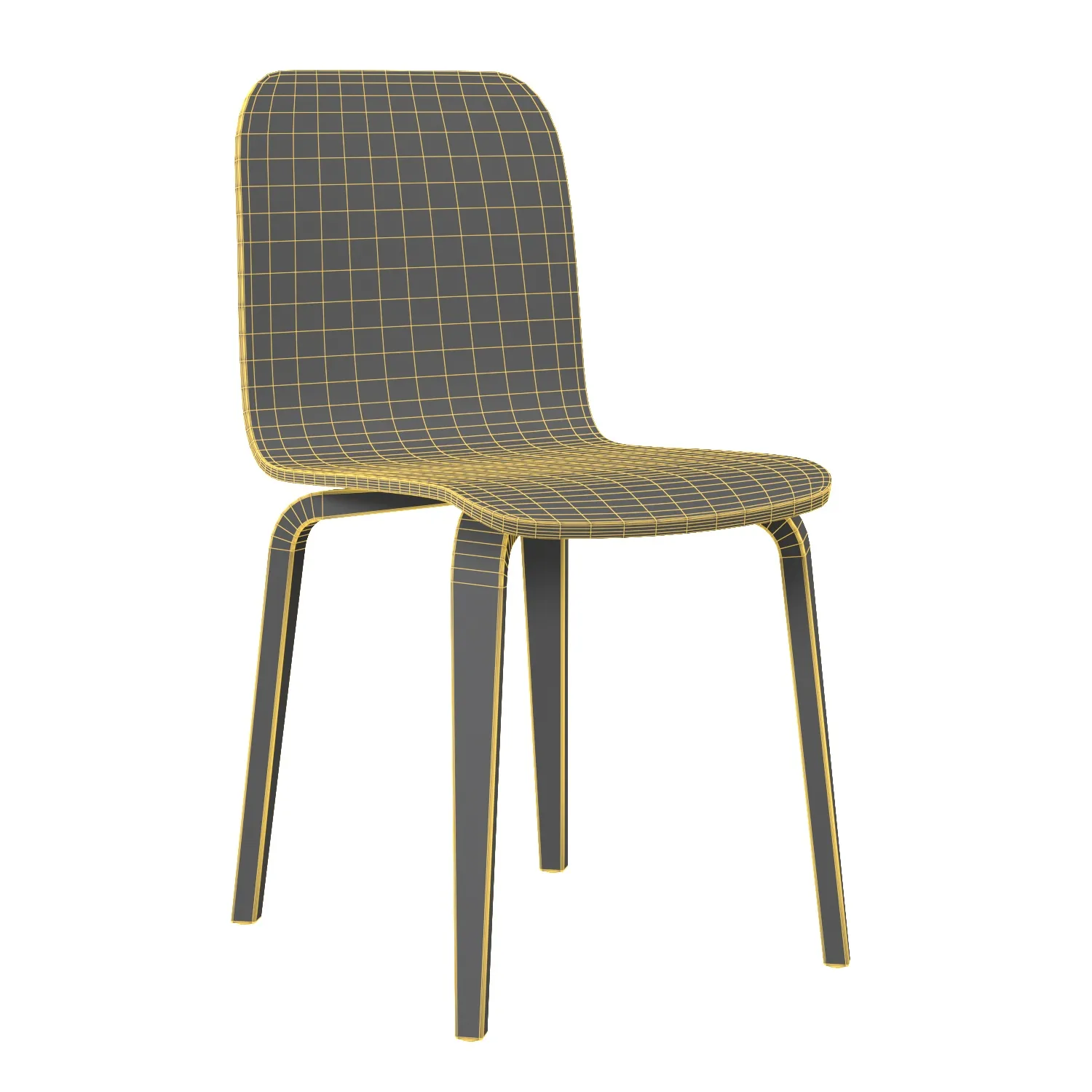 Sylvie Tamsin Dining Chair PBR 3D Model_07