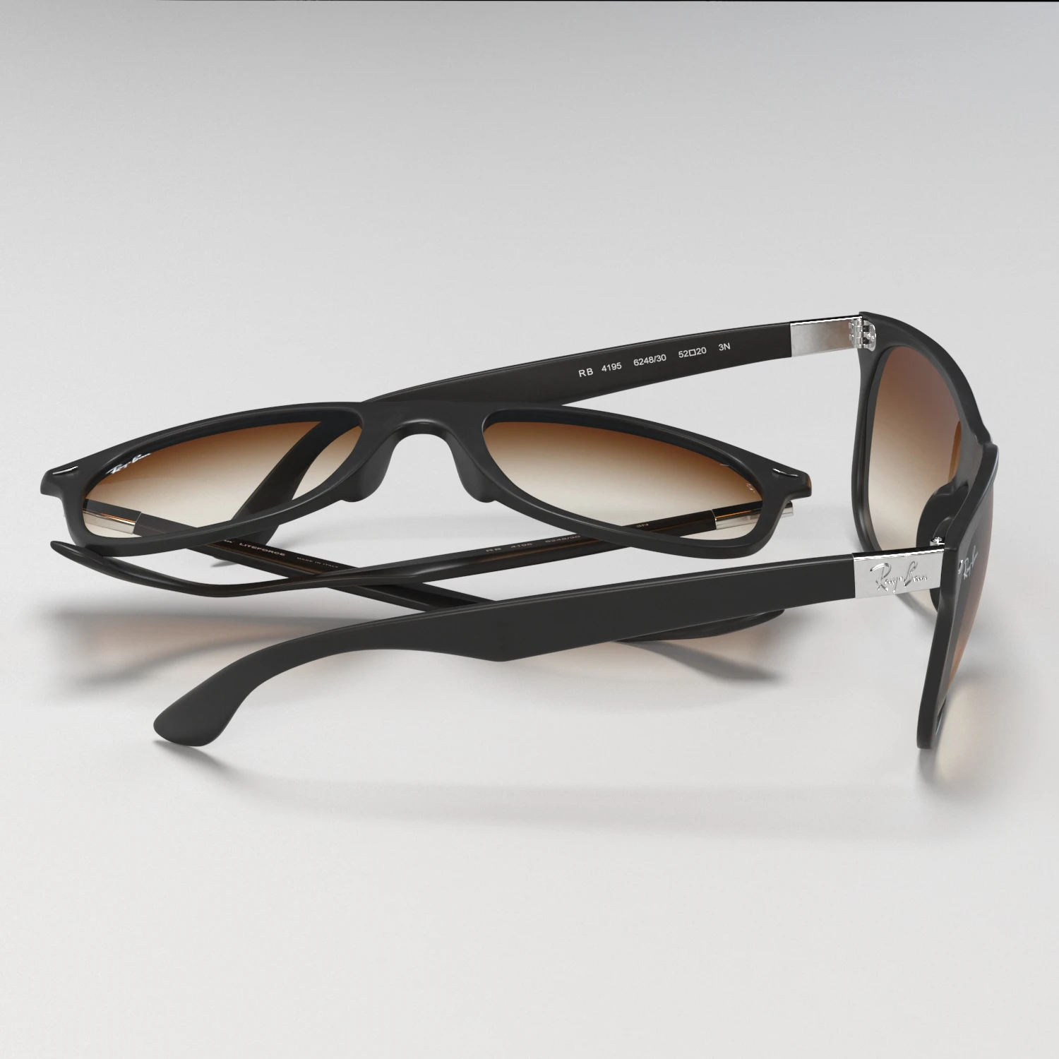 Ray-Ban 4195 Wayfarer Liteforce 3D Model_03