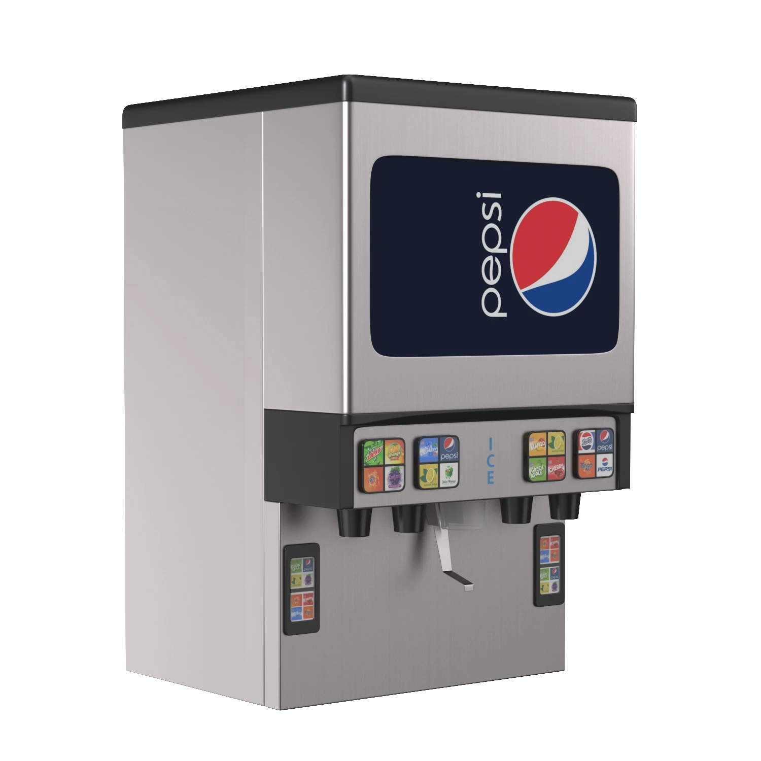 CF Pepsi Beverage Dispenser Machine 3D Model_01