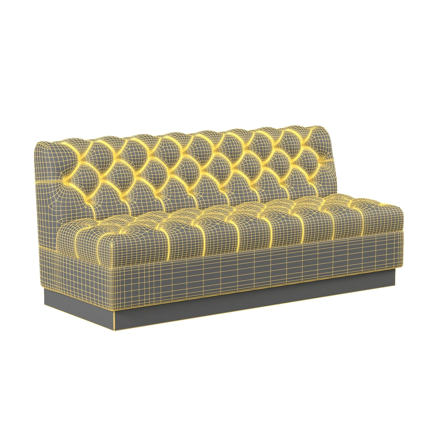 Silicon Valley Banquette PBR 3D Model_07