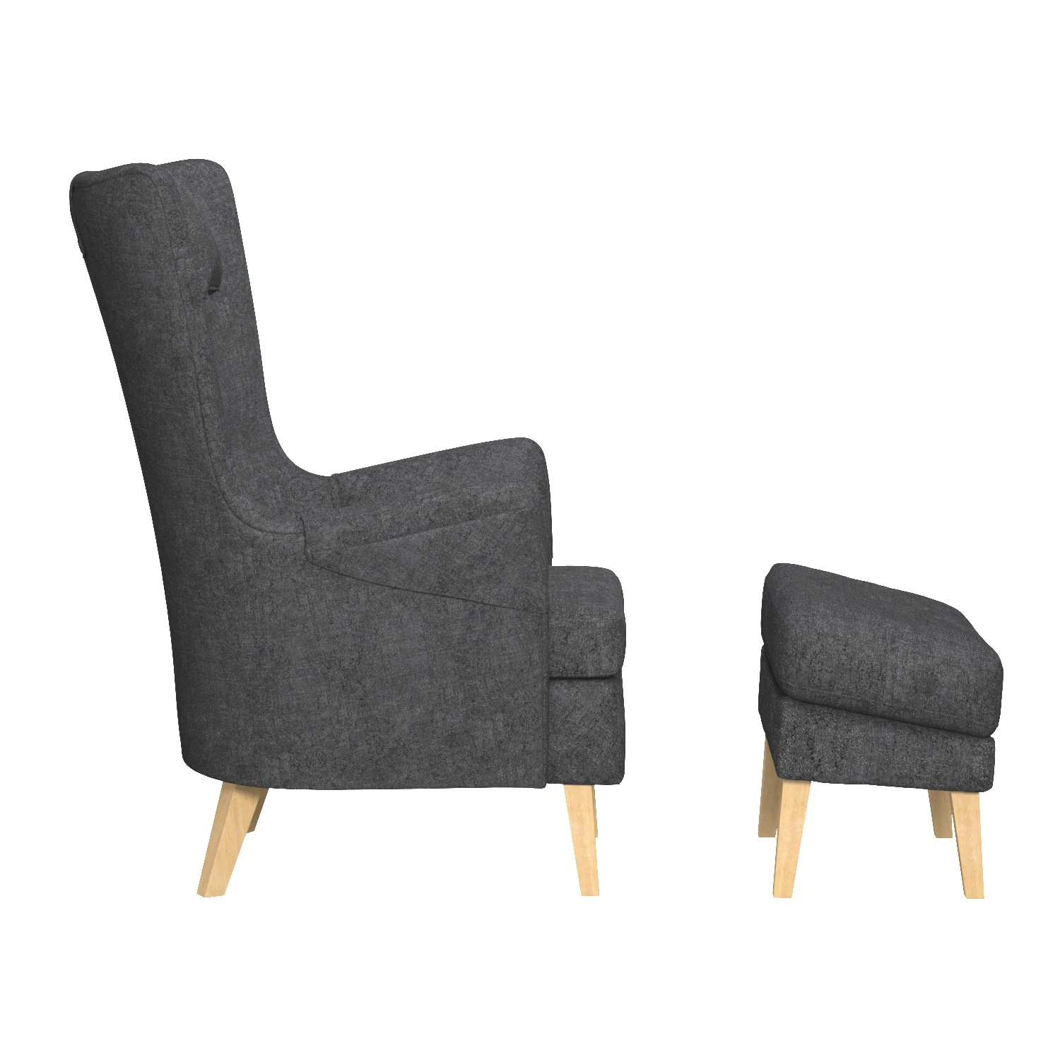 Omtanksam Armchair 3D Model_03