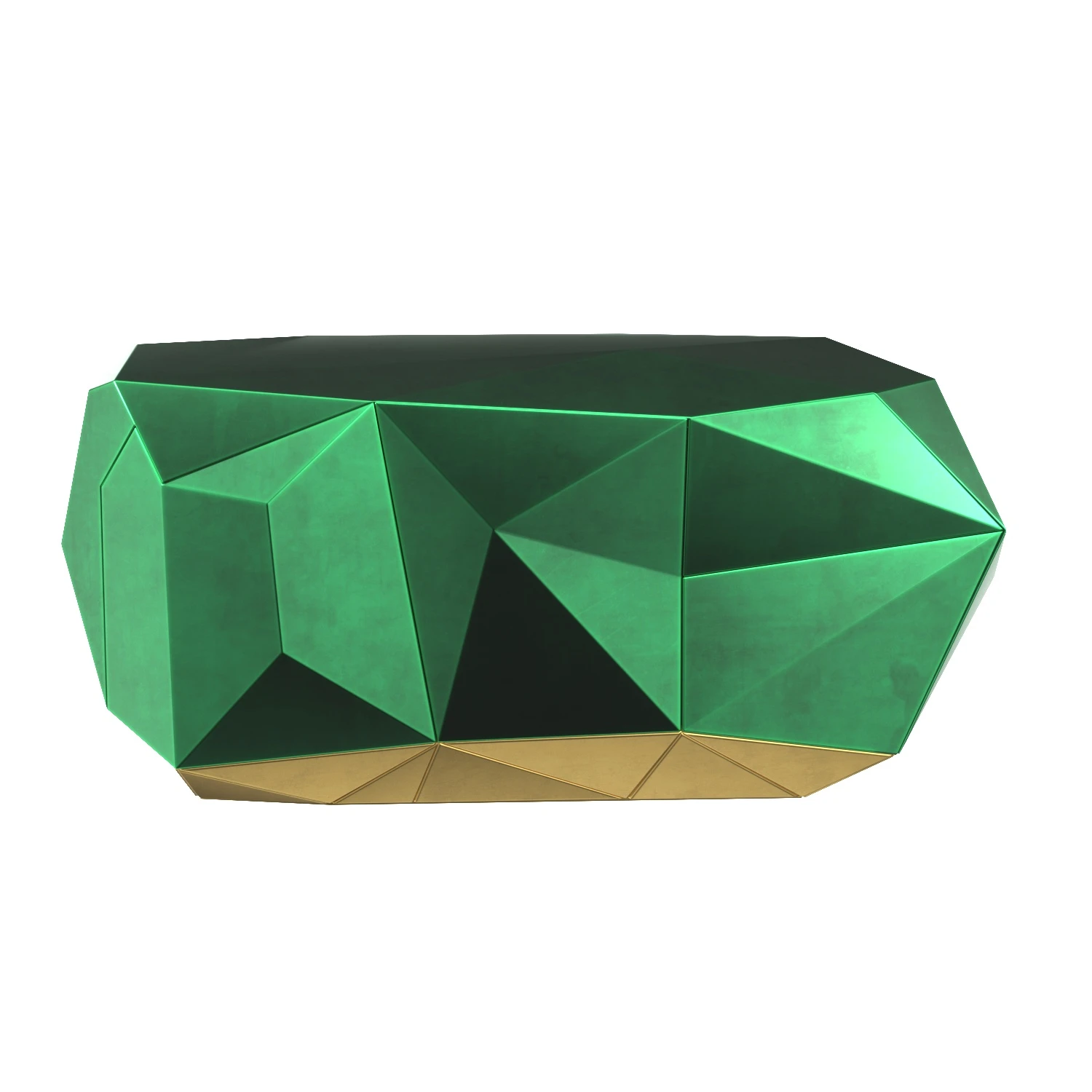 Diamond Emerald Sideboard PBR 3D Model_06