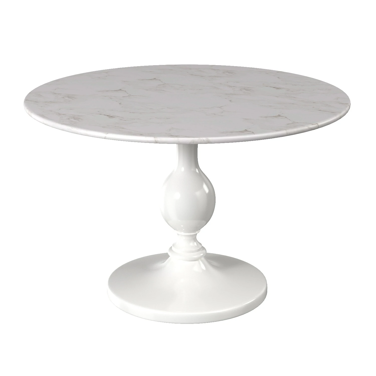 Annaway Dining Table PBR 3D Model_01