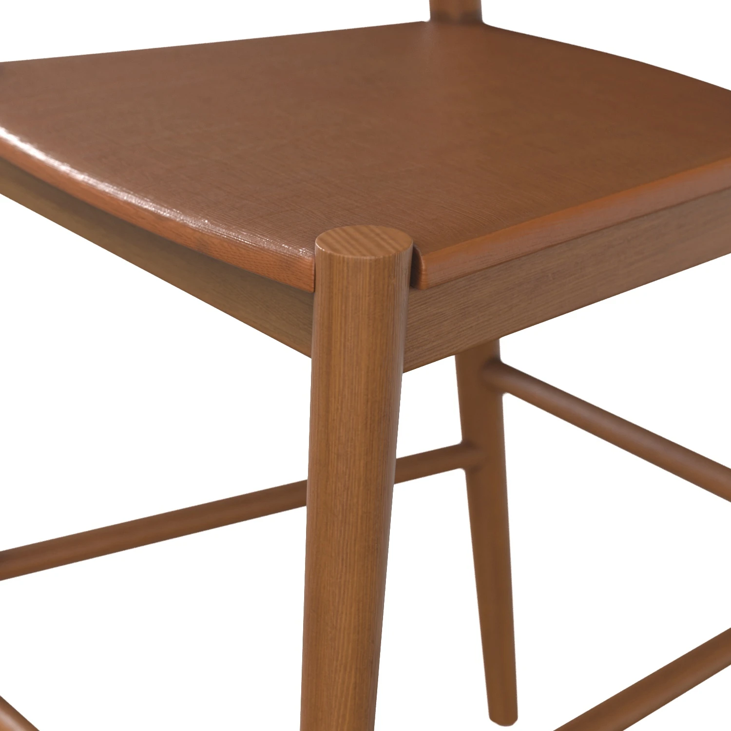 Heritage Counter Stool PBR 3D Model_05