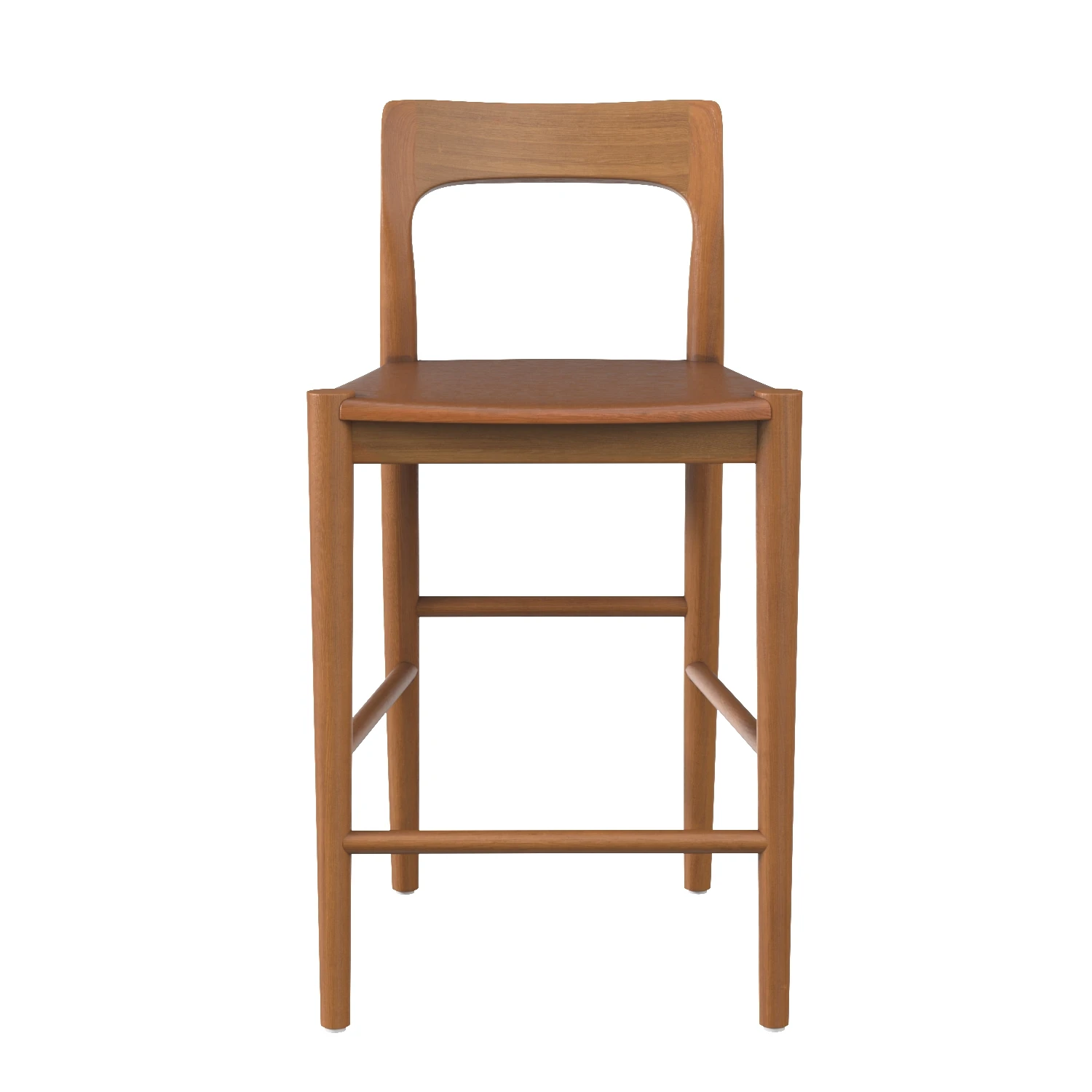 Heritage Counter Stool PBR 3D Model_04