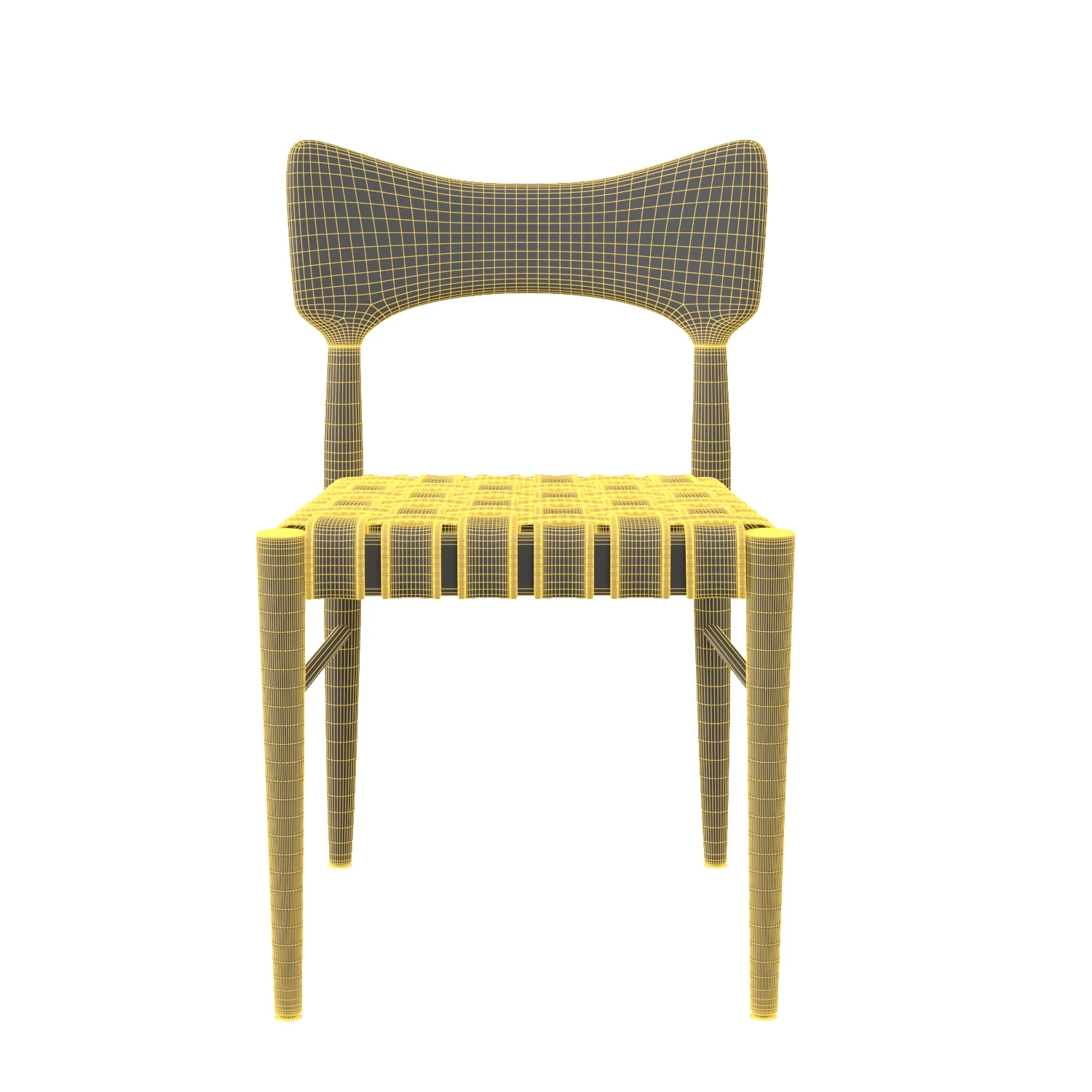 Maren Dining Chair PBR 3D Model_07