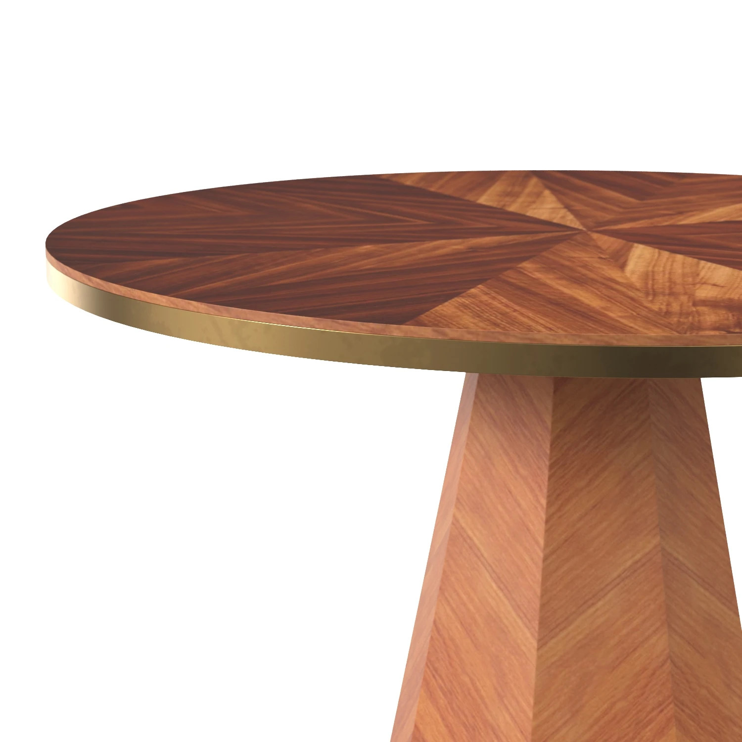 Quillen Marquetry Dining Table PBR 3D Model_05