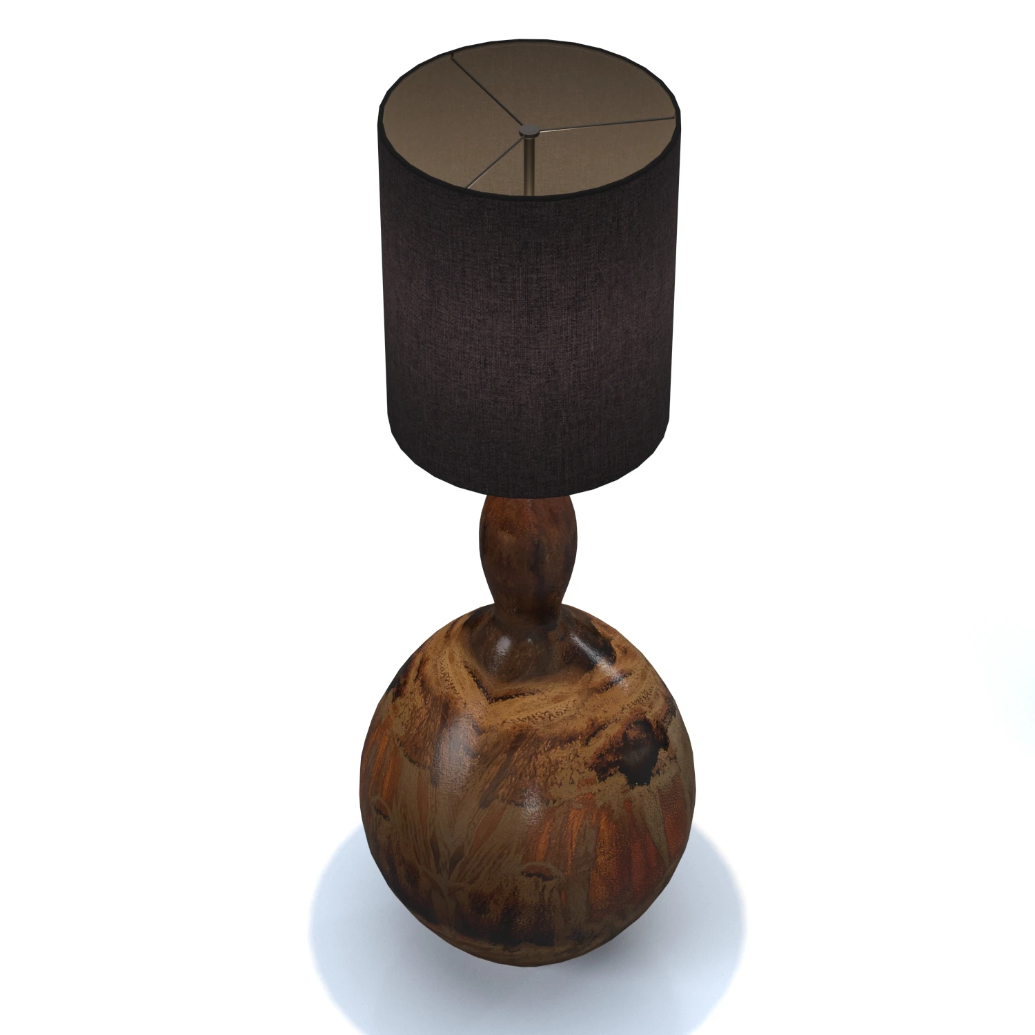 Gaia Vessel Face Floor Lamp PBR 3D Model_04