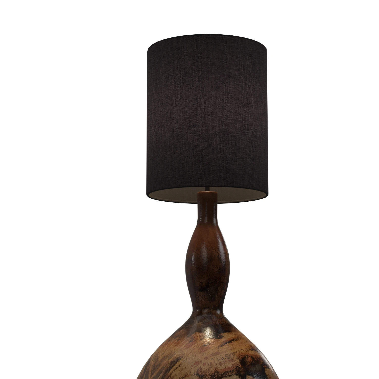 Gaia Vessel Face Floor Lamp PBR 3D Model_05