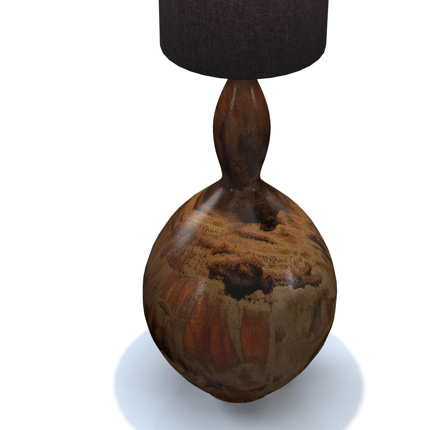 Gaia Vessel Face Floor Lamp PBR 3D Model_06