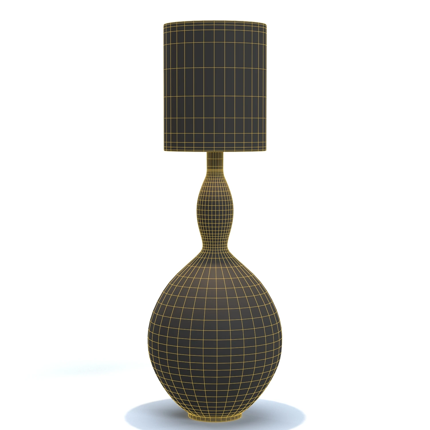 Gaia Vessel Face Floor Lamp PBR 3D Model_07