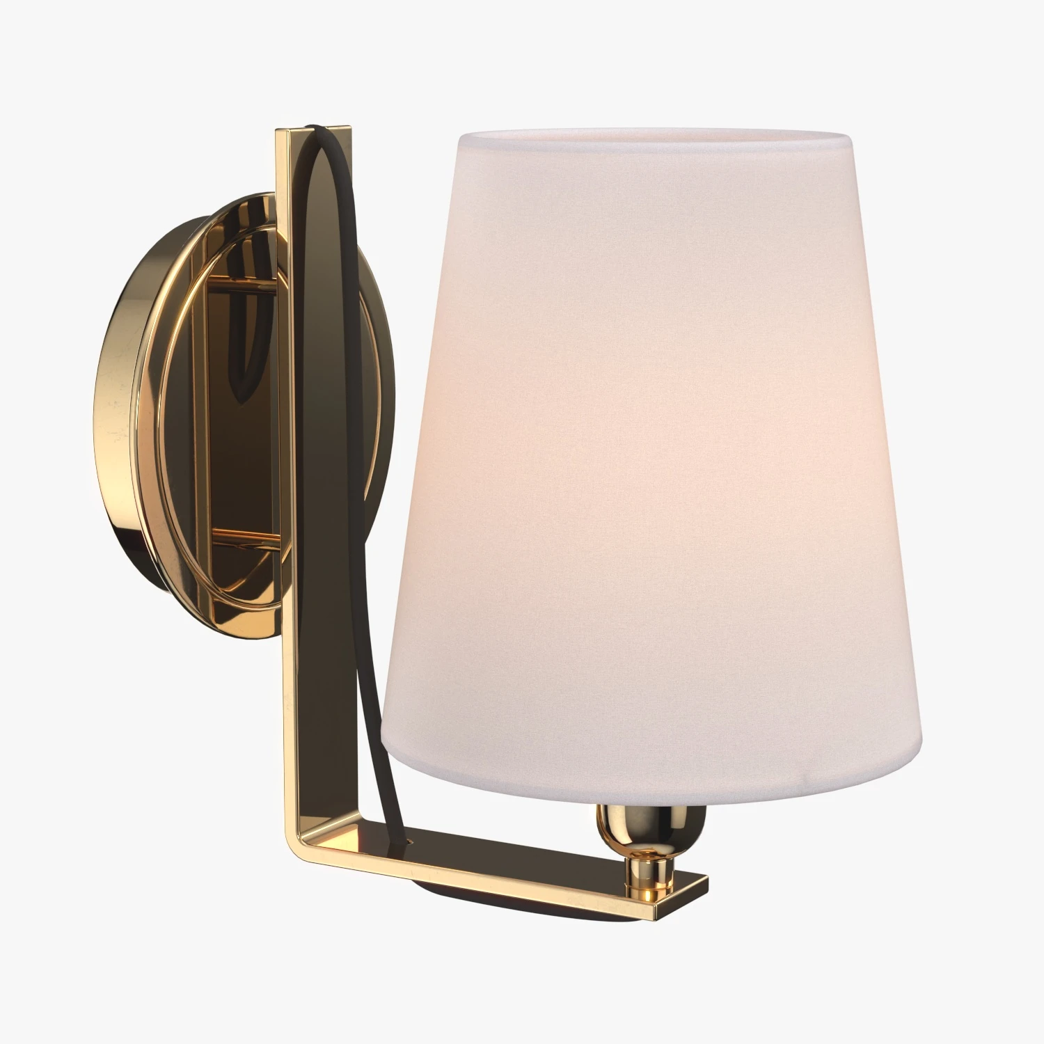 Krems Wall Light PBR 3D Model_01