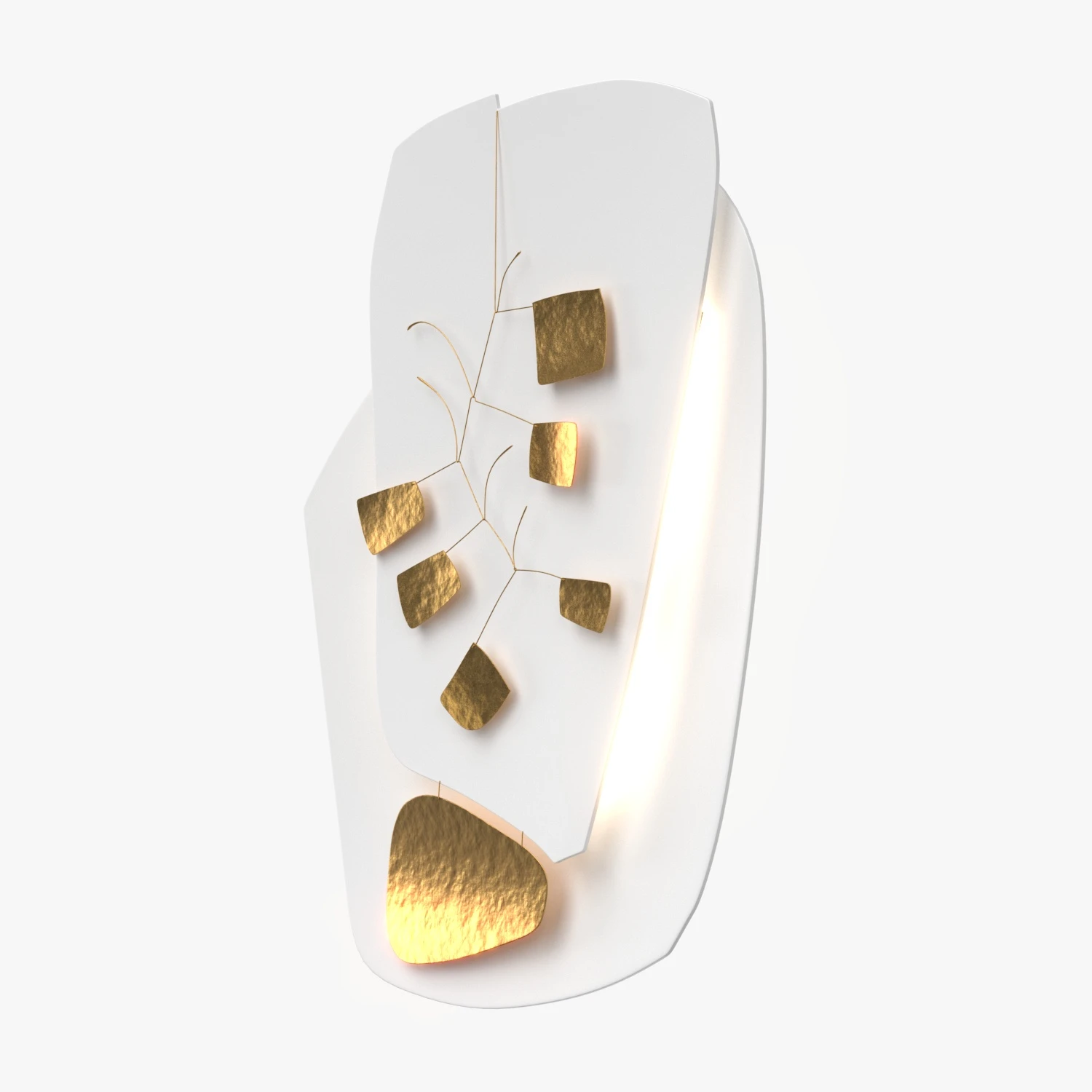 Stratus Sconce 02 PBR 3D Model_04