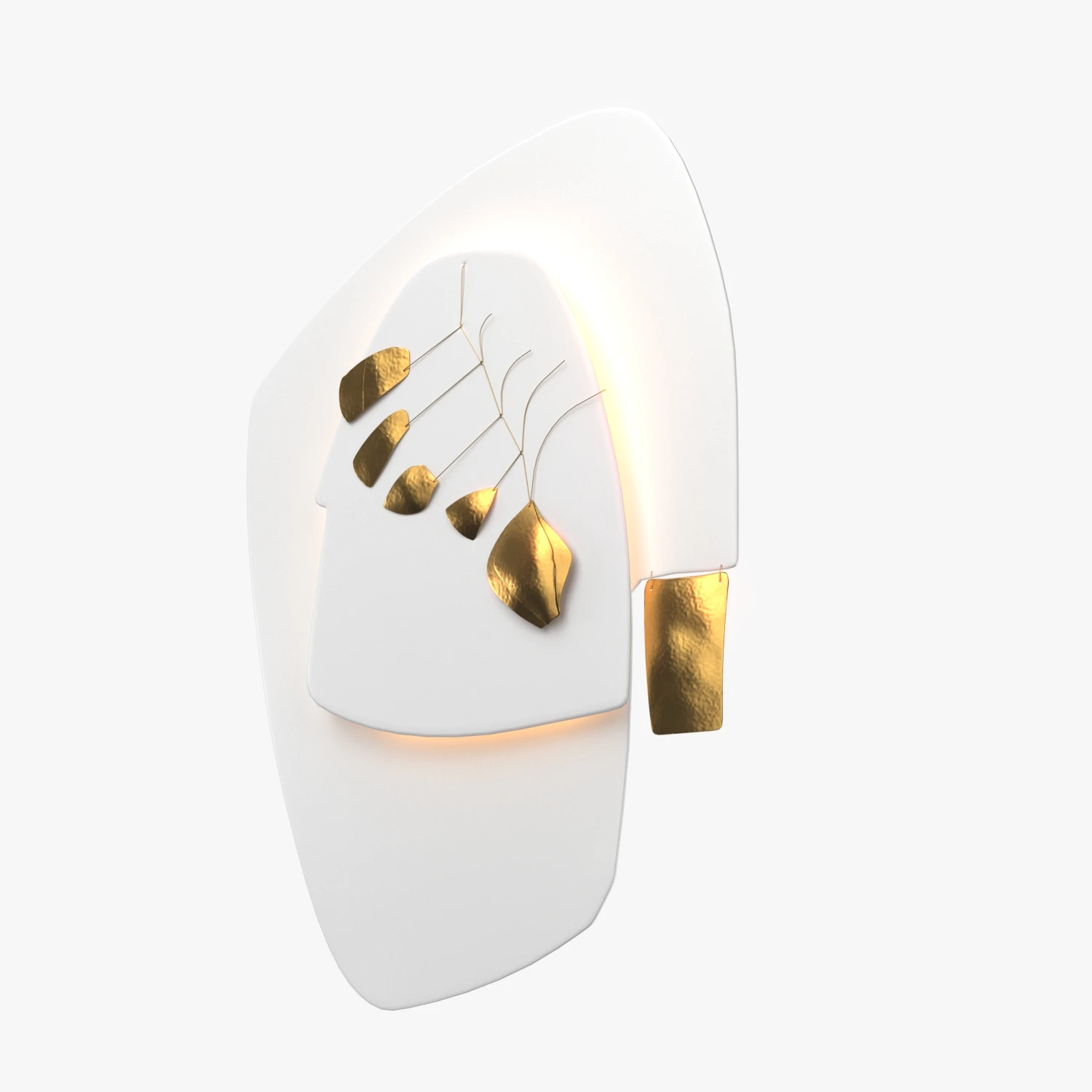 Stratus Sconce 03 PBR 3D Model_06