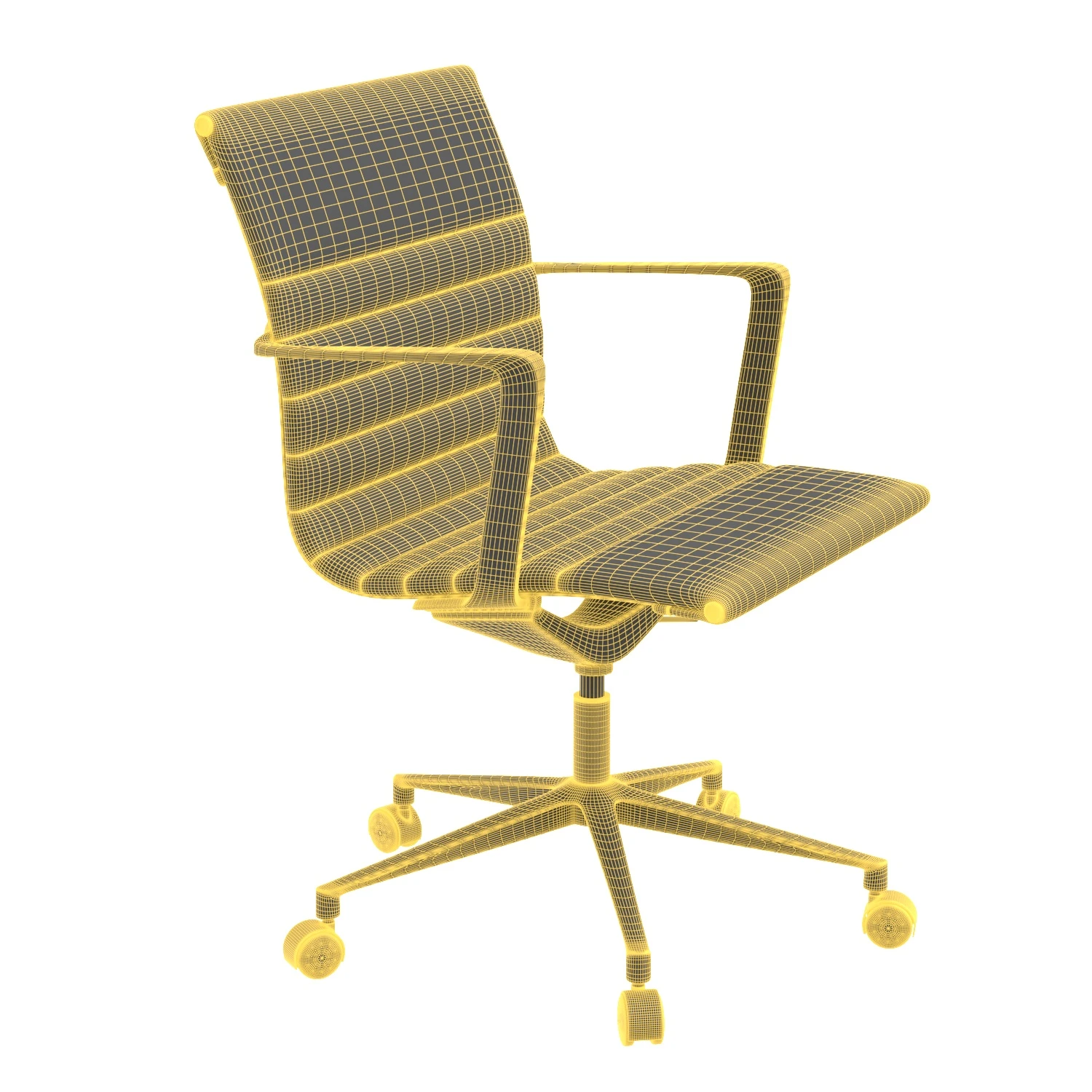 Antonio Office Chair 3D Model_07