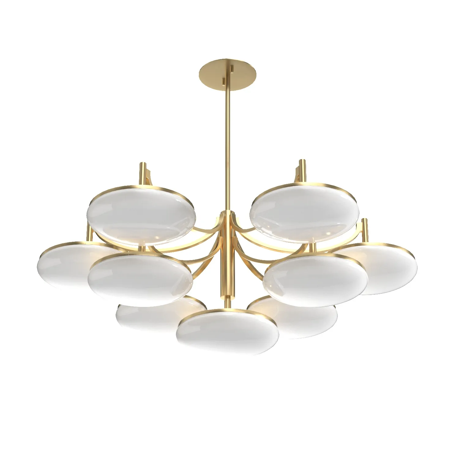 Bregman Convertible Chandelier PBR 3D Model_03