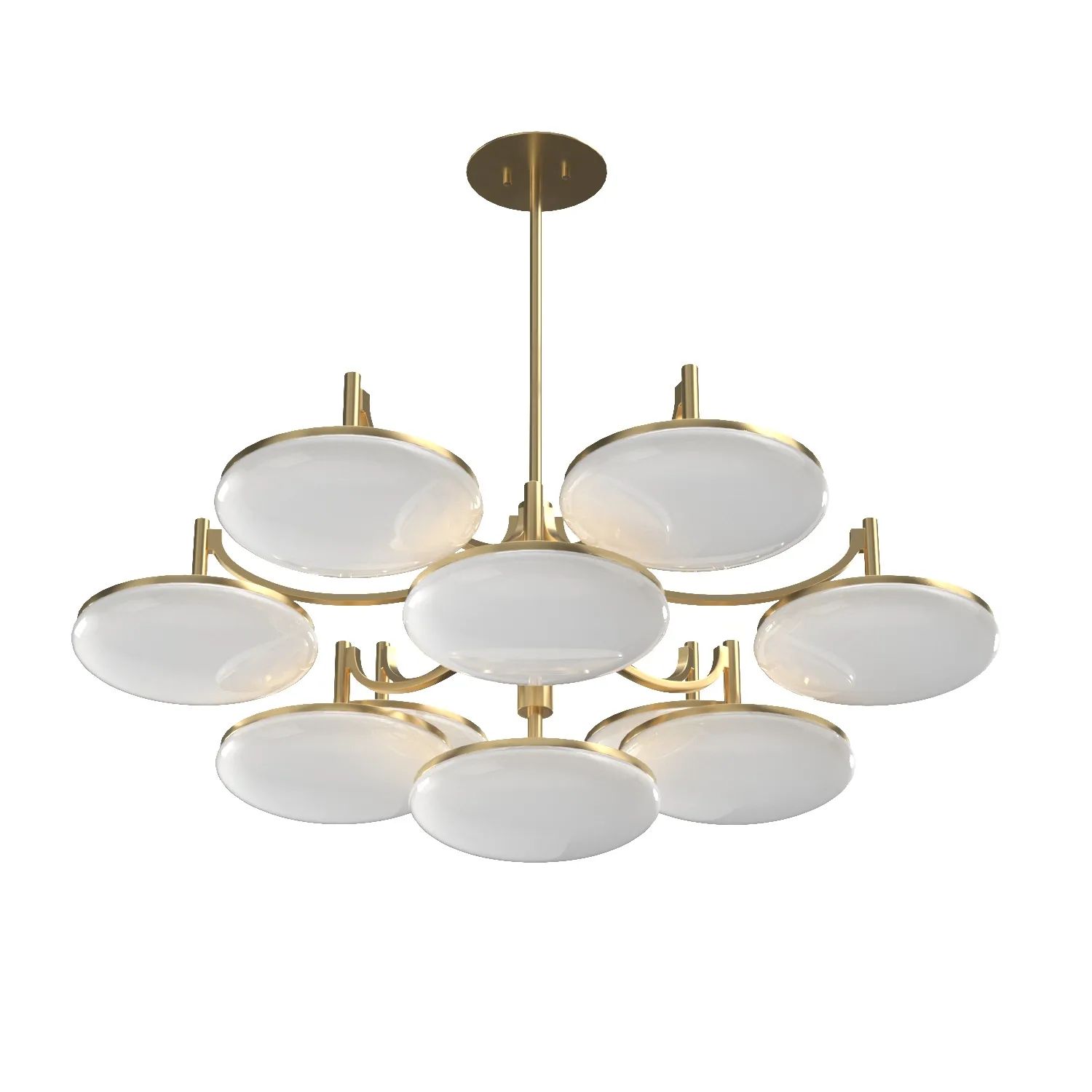 Bregman Convertible Chandelier PBR 3D Model_06