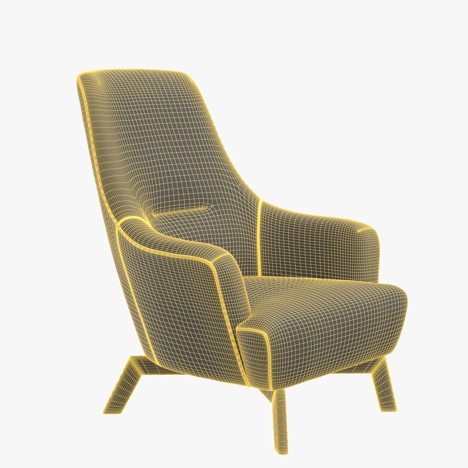 Hilary Chair 3D Model_07