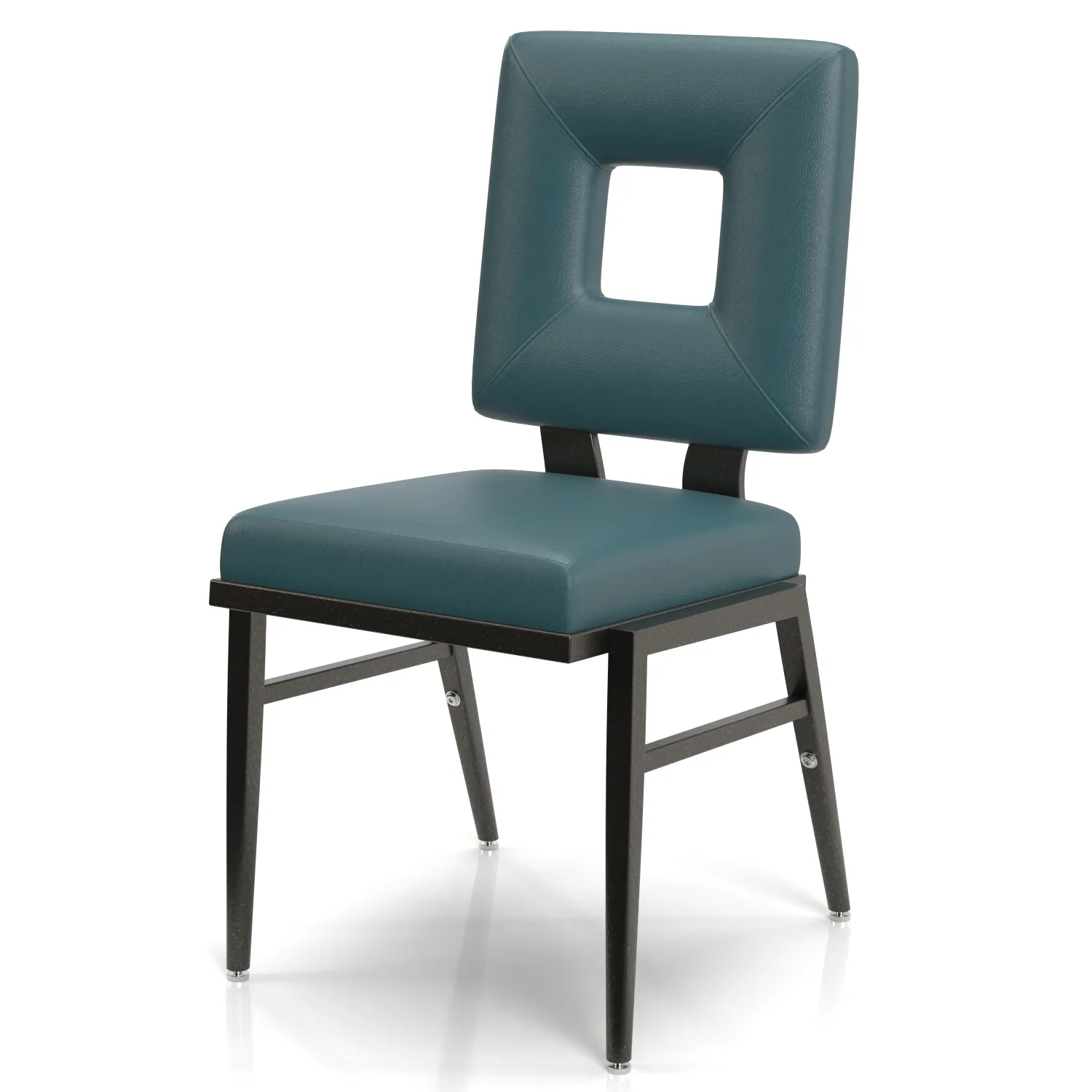 Kay Lang Stacking Chairs PBR 3D Model_01