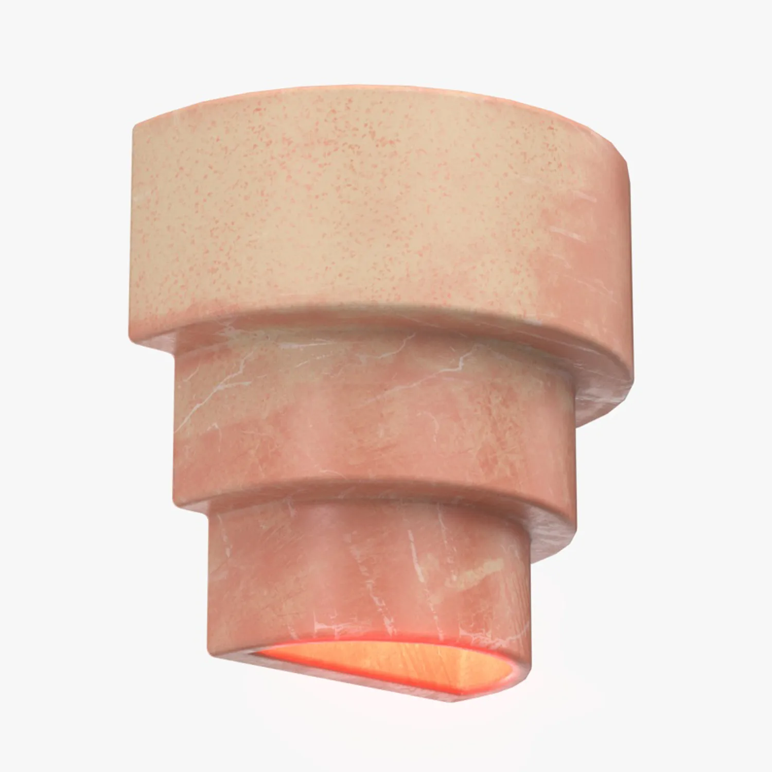 Logan Ceramic Wall Light PBR 3D Model_01