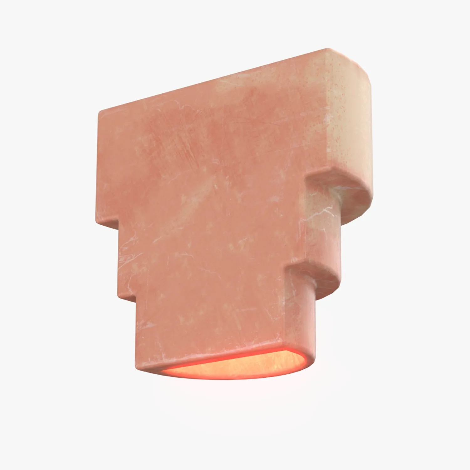 Logan Ceramic Wall Light PBR 3D Model_06