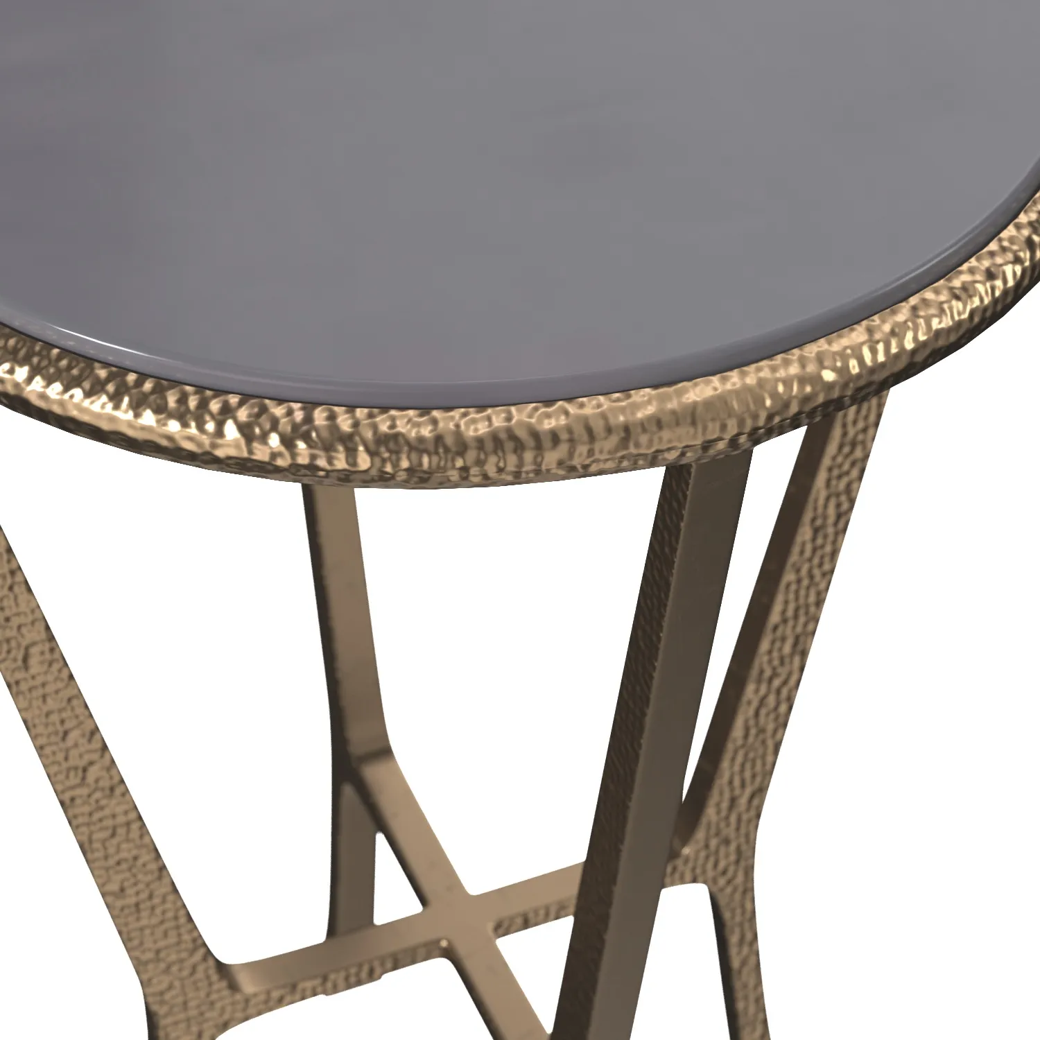 Metalworks Flavio Metal and Stone Antique Gold Accent Table PBR 3D Model_05