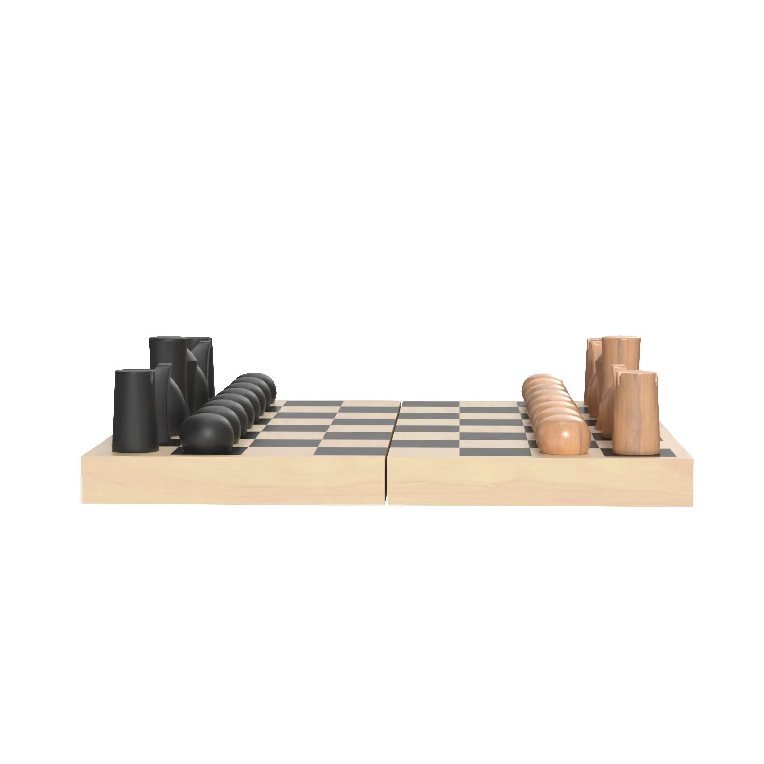 MoMA Panisa Chess Set PBR 3D Model_03