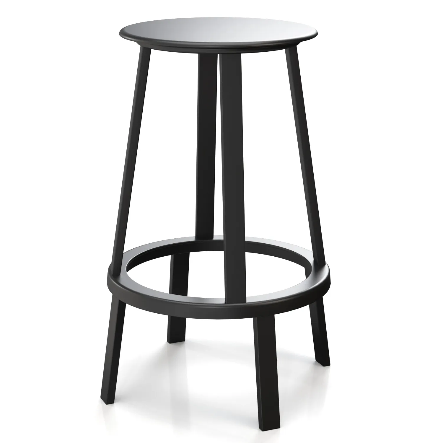 Revolver Bar Stool PBR 3D Model_03