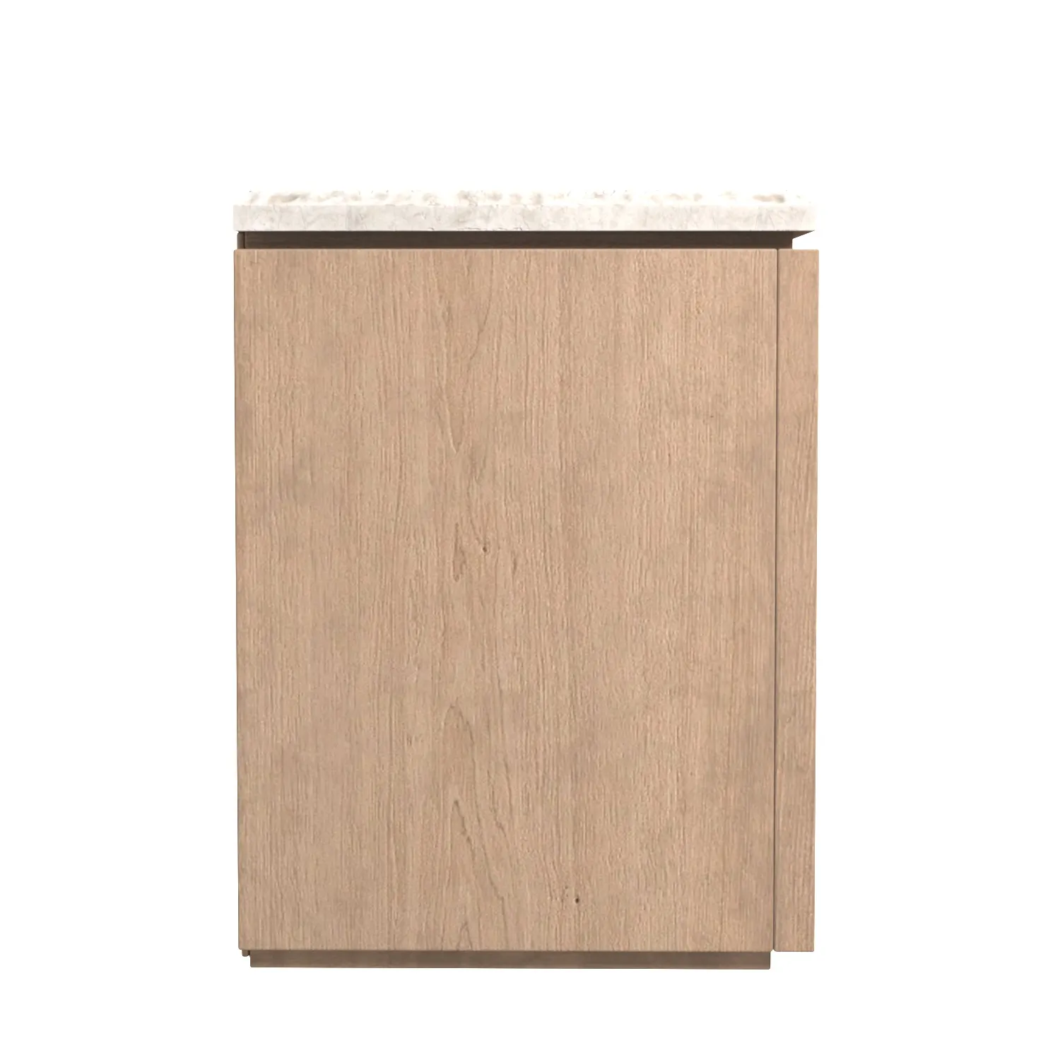 Sofita Marble Nightstand White Oak PBR 3D Model_03