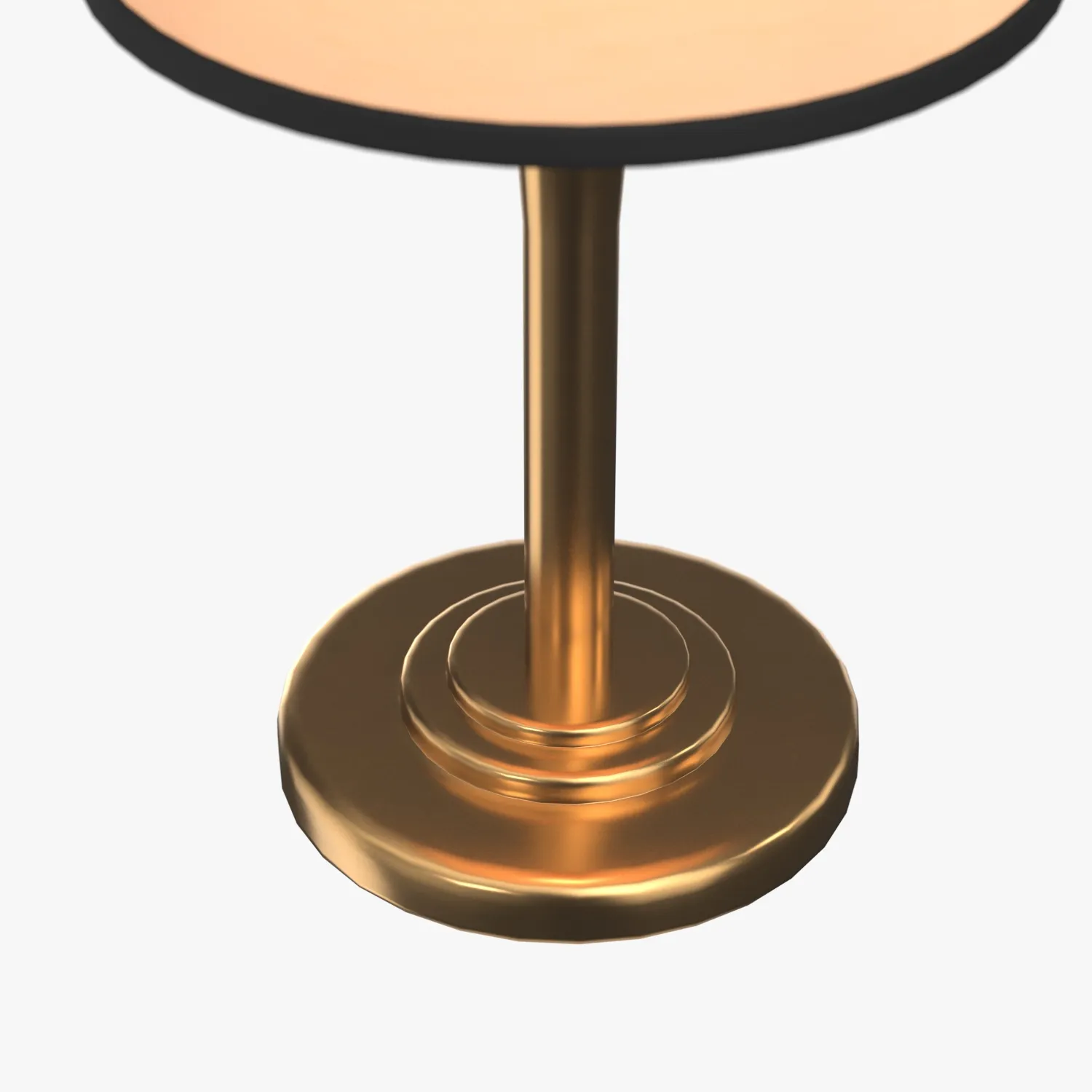 Table Lamp On Bar Banquette PBR 3D Model_05
