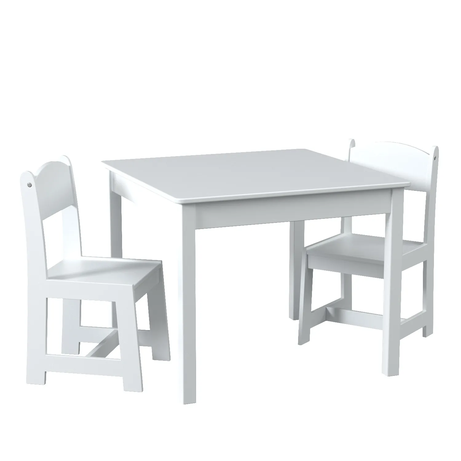 Delta Children Mysize Kids Wood Table And Chair PBR 3D Model_01