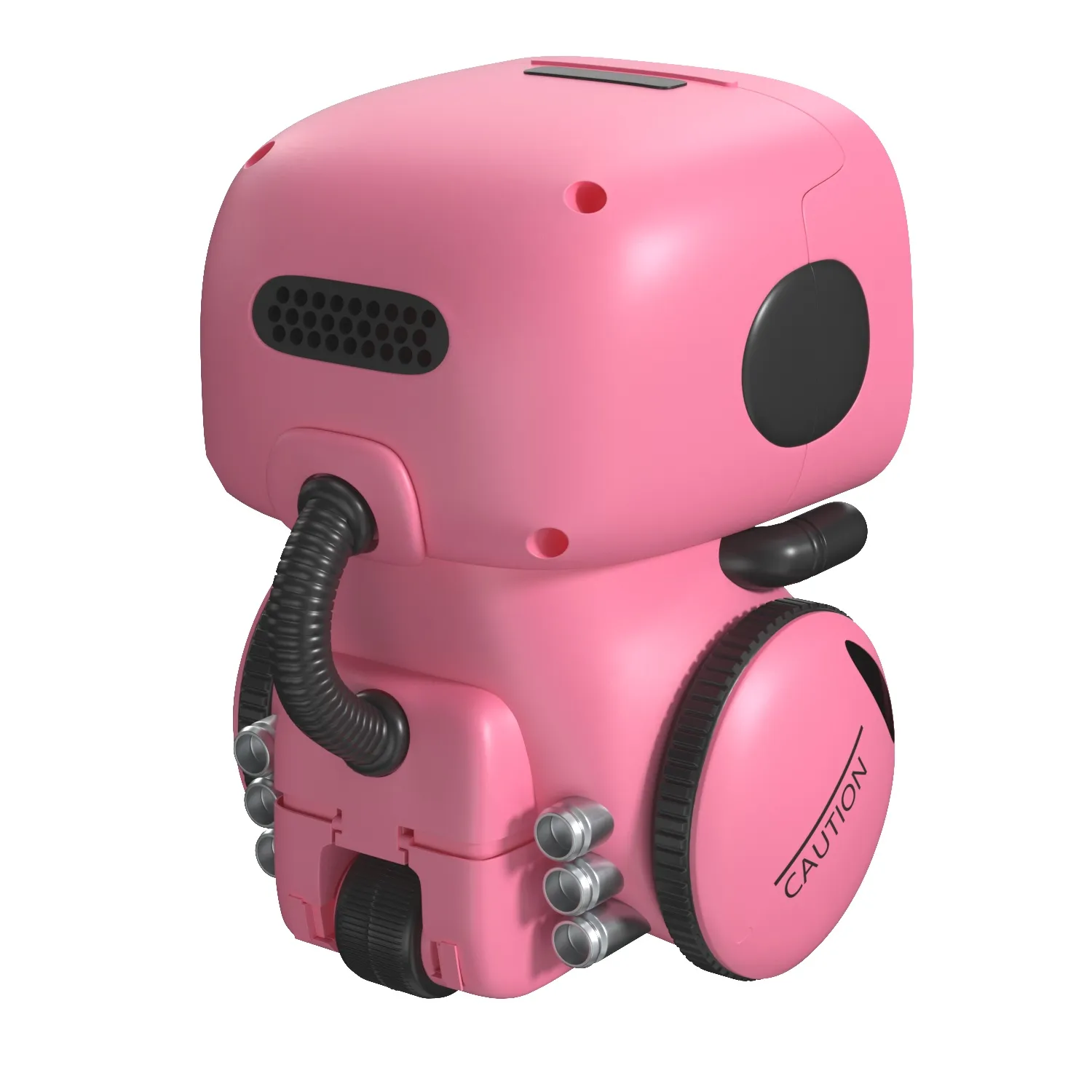 Smart Talking Kids Robot Toy Intelligent Partner And Teacher PBR 3D Model_06