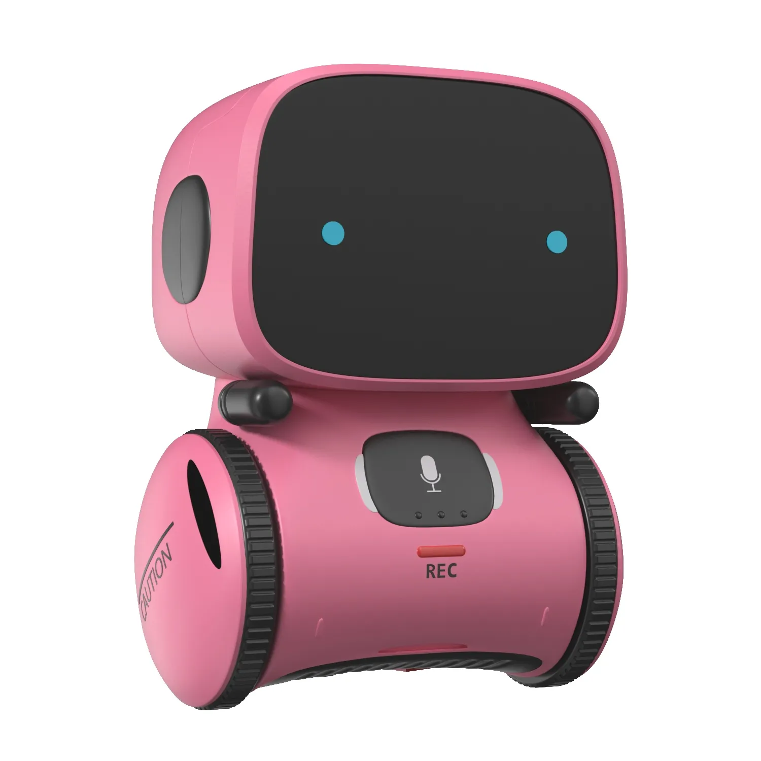 Smart Talking Kids Robot Toy Intelligent Partner And Teacher PBR 3D Model_01