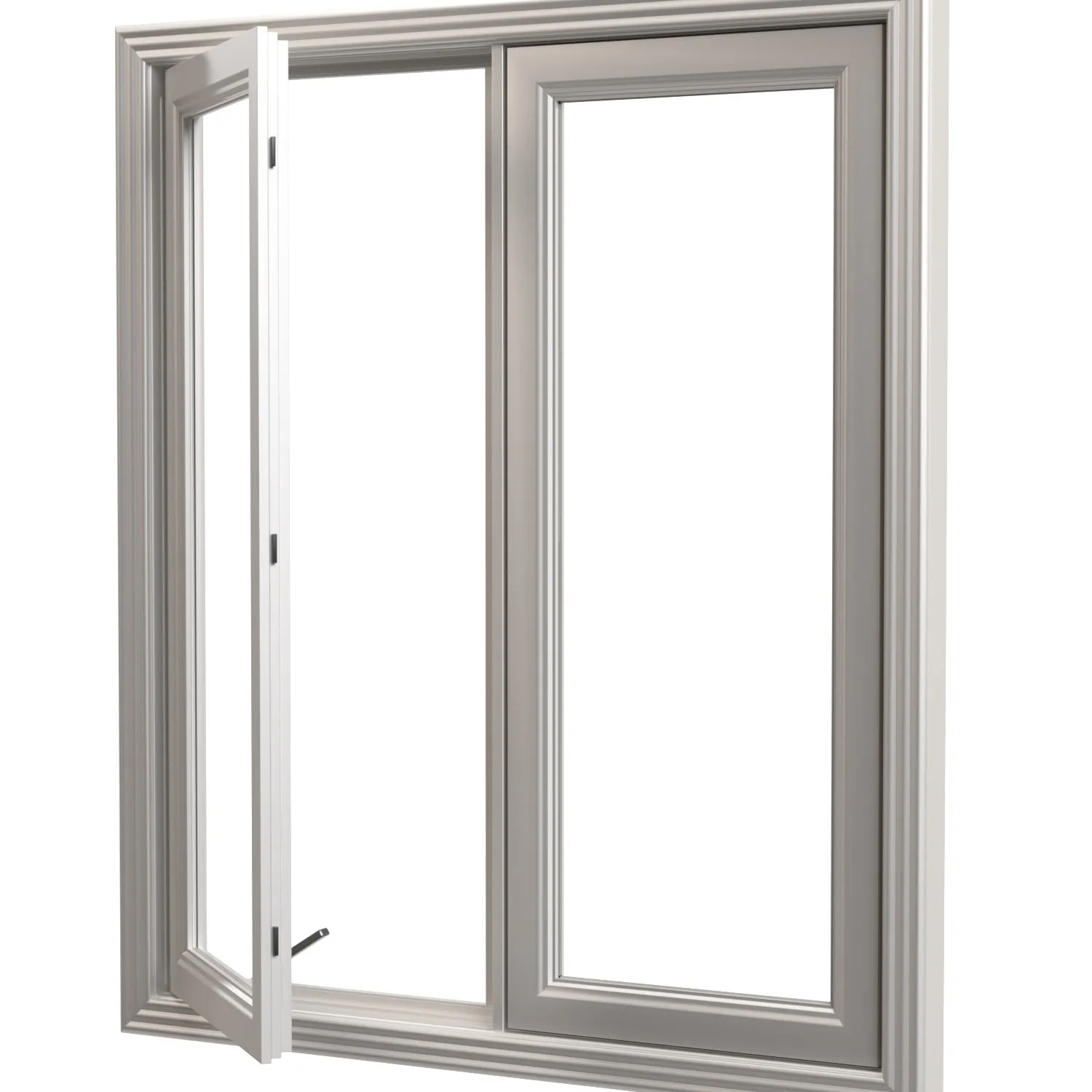 Casement Window PBR 3D Model_05